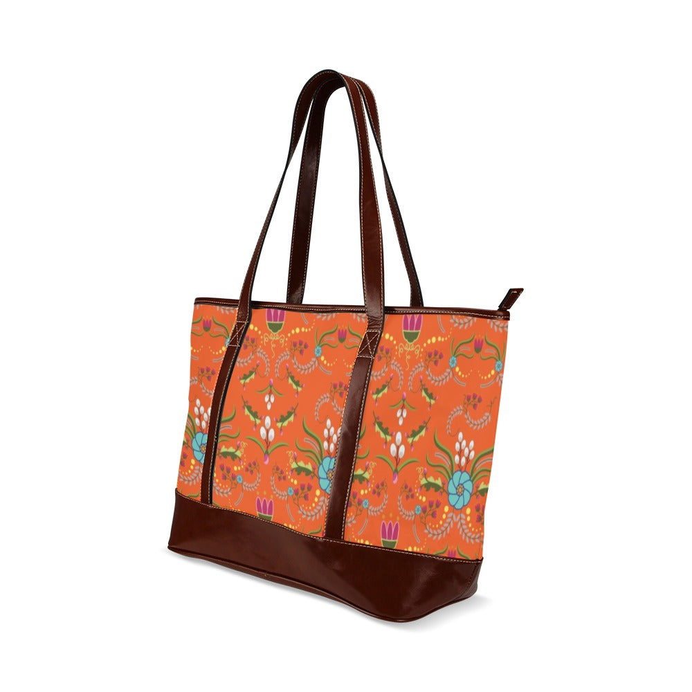 First Bloom Carrots Tote Handbag