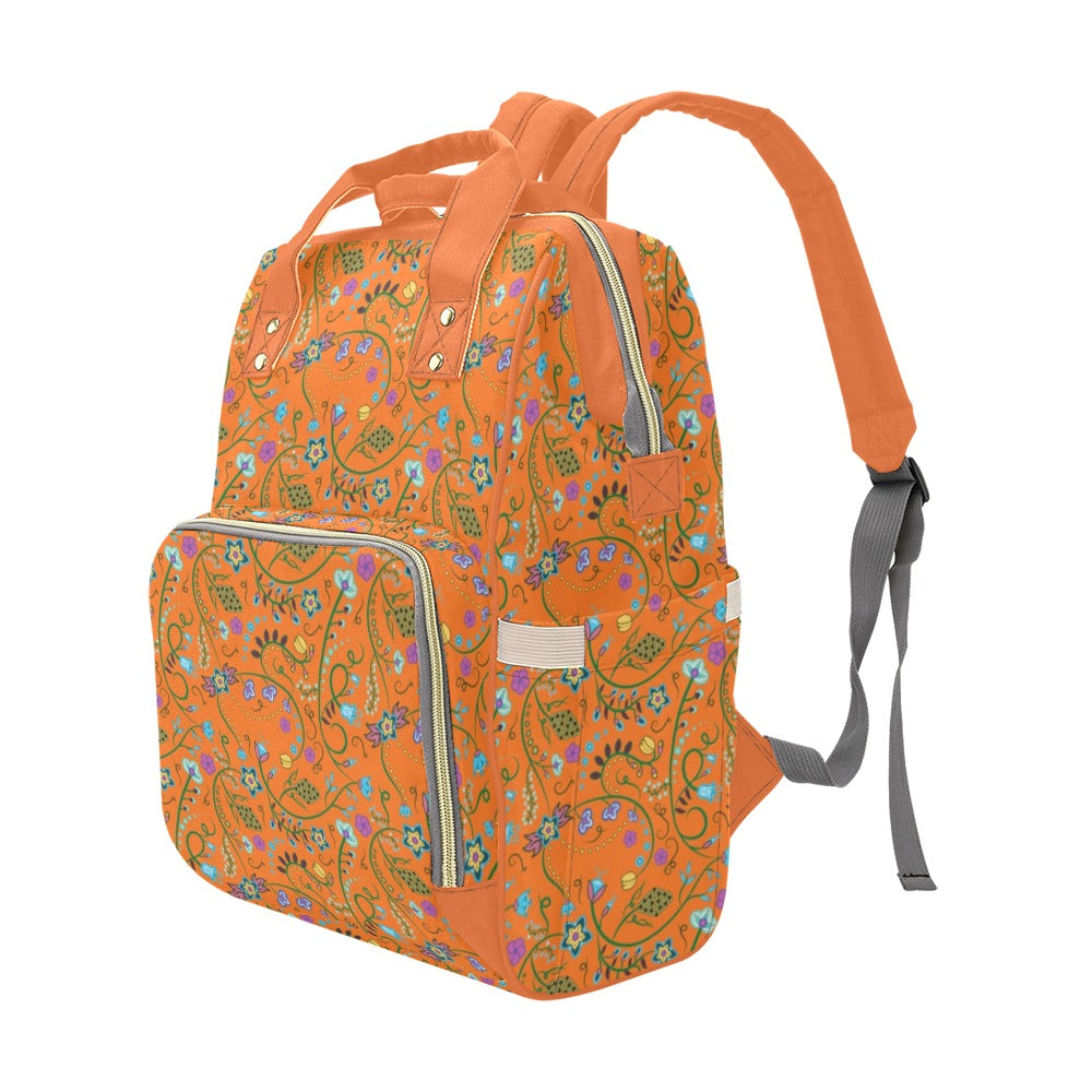 Fresh Fleur Carrot Multi-Function Diaper Backpack/Diaper Bag