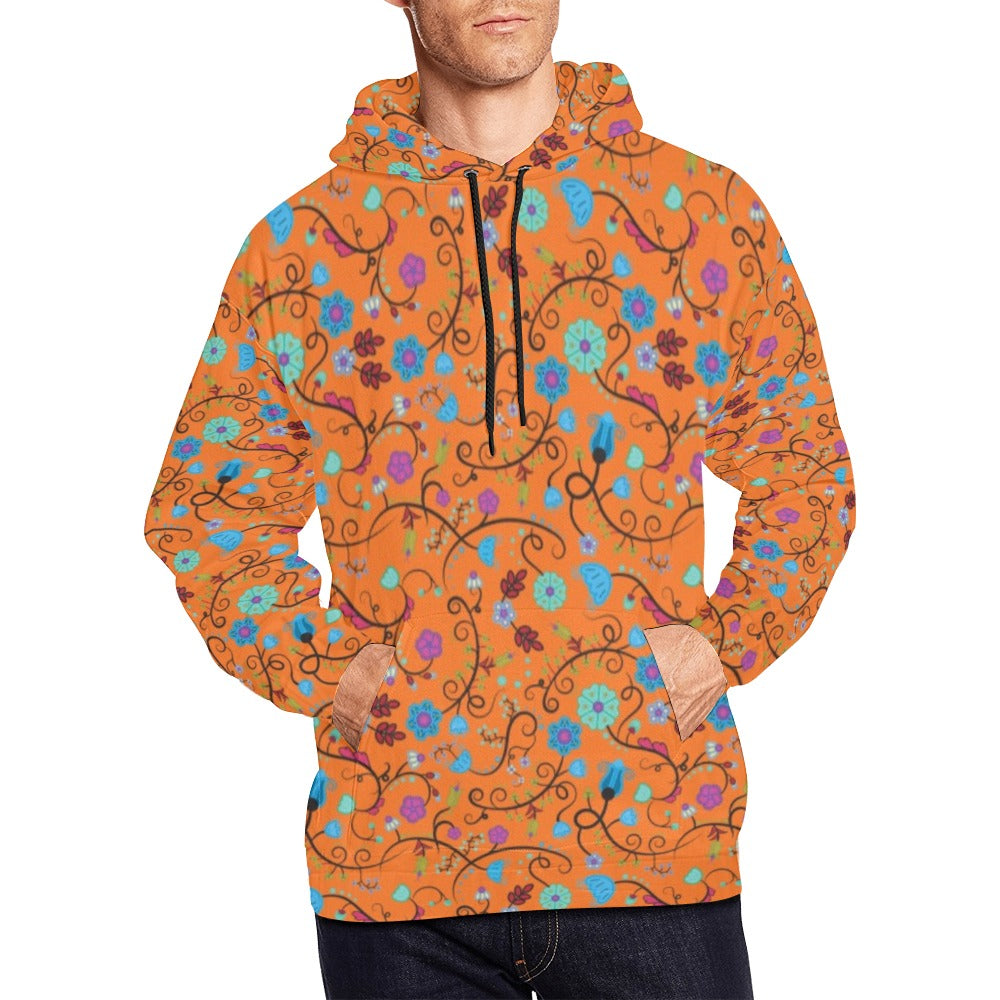 Nipin Blossom Carrot Hoodie for Men (USA Size)