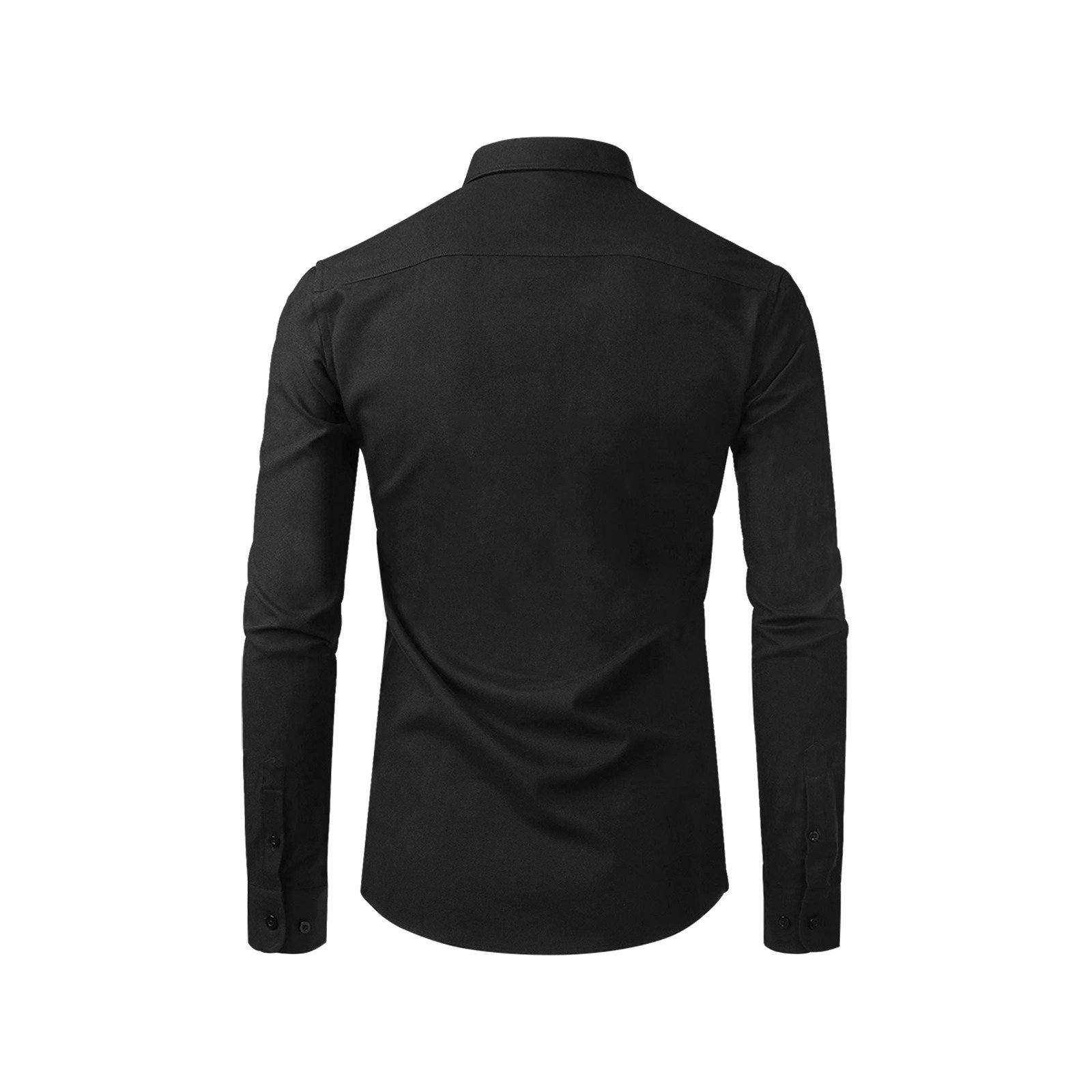 49 Dzine Logomark Dress Code Men's All Over Print Casual Dress Shirt (Model T61) Men's Dress Shirt (T61) e-joyer 