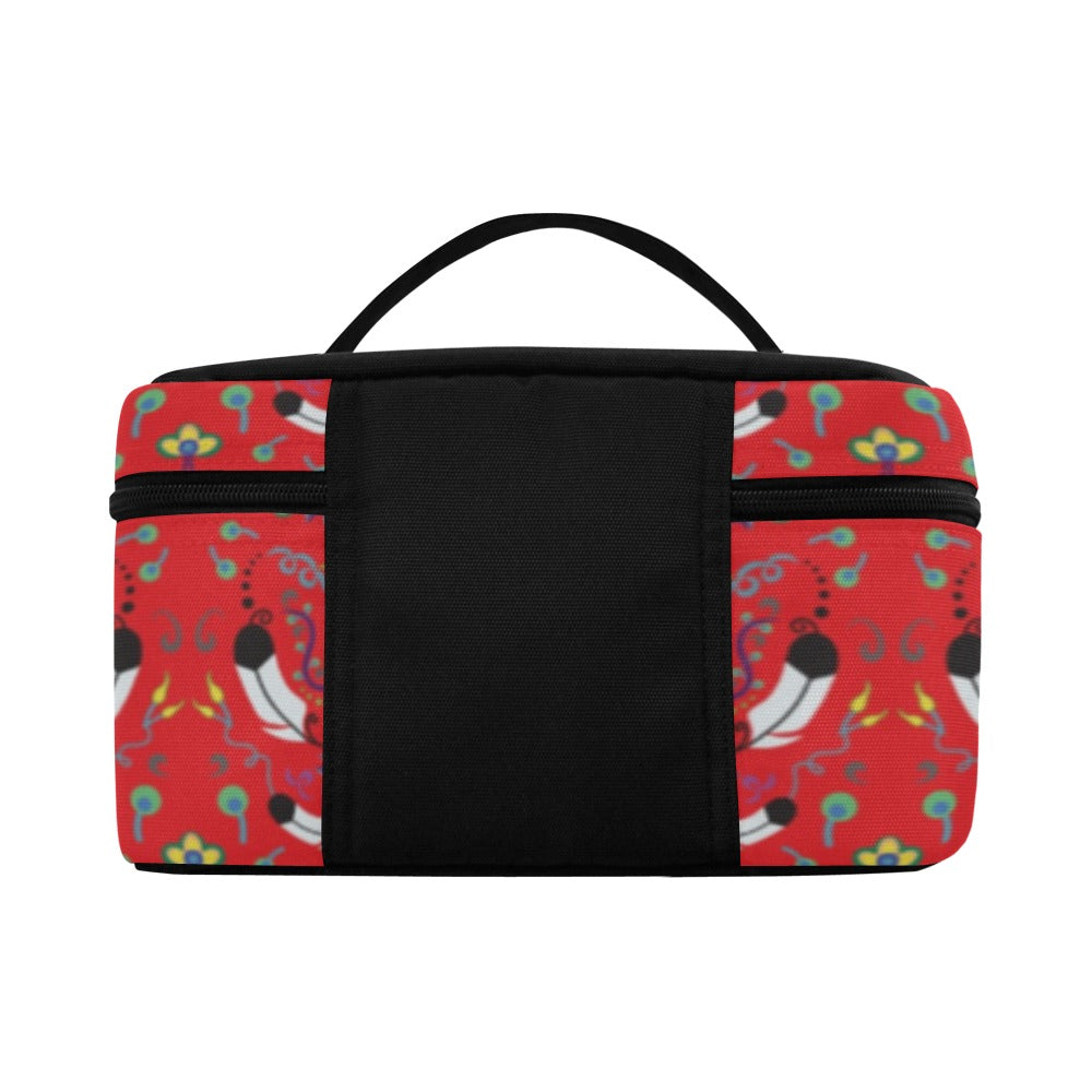 New Growth Vermillion Cosmetic Bag/Large