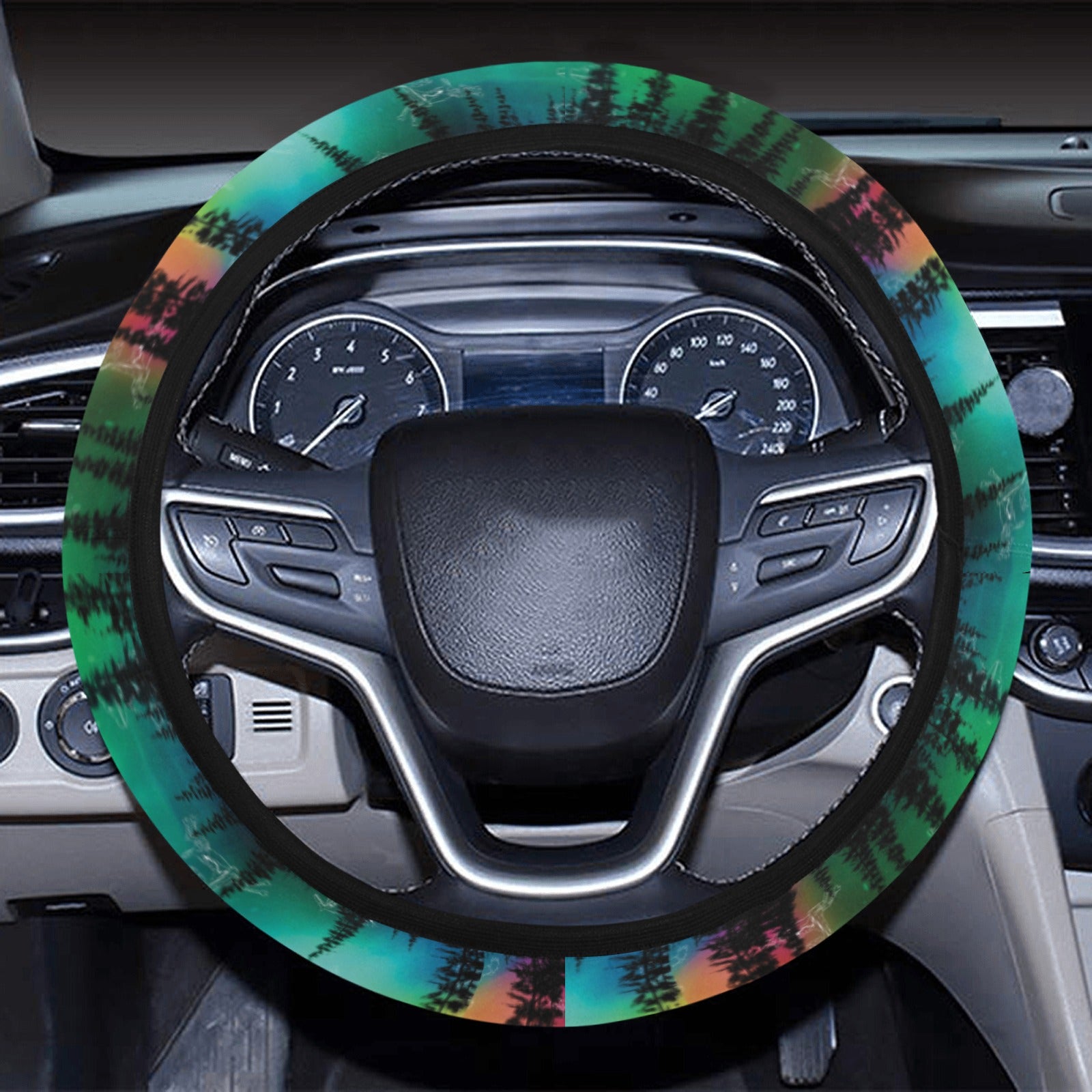 Aurora Medicine Animals Steering Wheel Cover with Elastic Edge