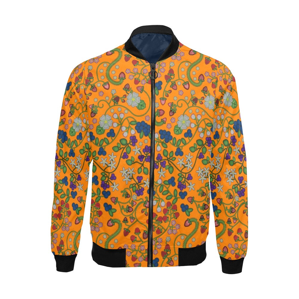 Grandmother Stories Carrot All Over Print Bomber Jacket for Men