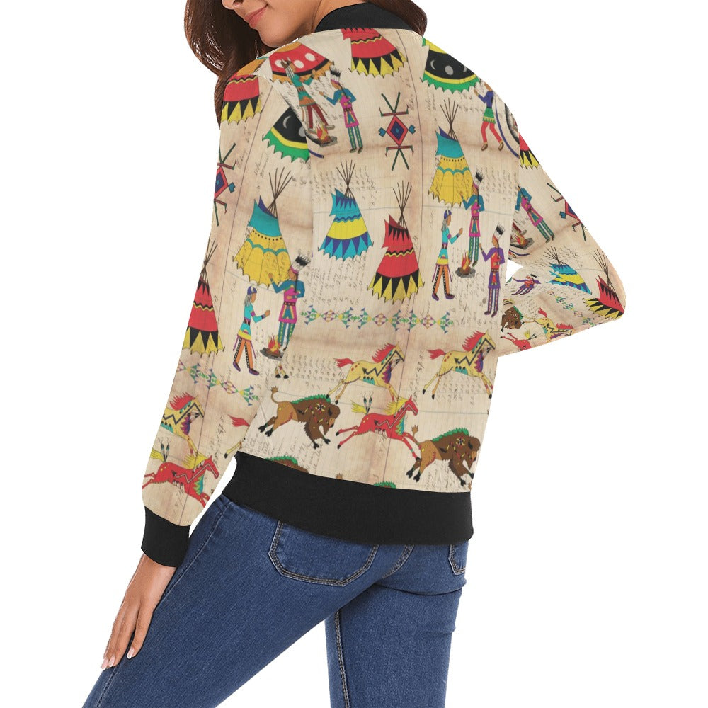 Gathering of the Chiefs Bomber Jacket for Women