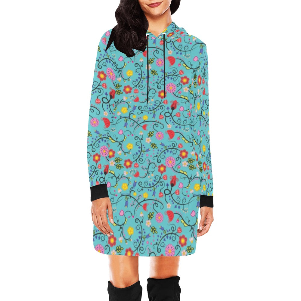 Nipin Blossom Sky Hoodie Dress