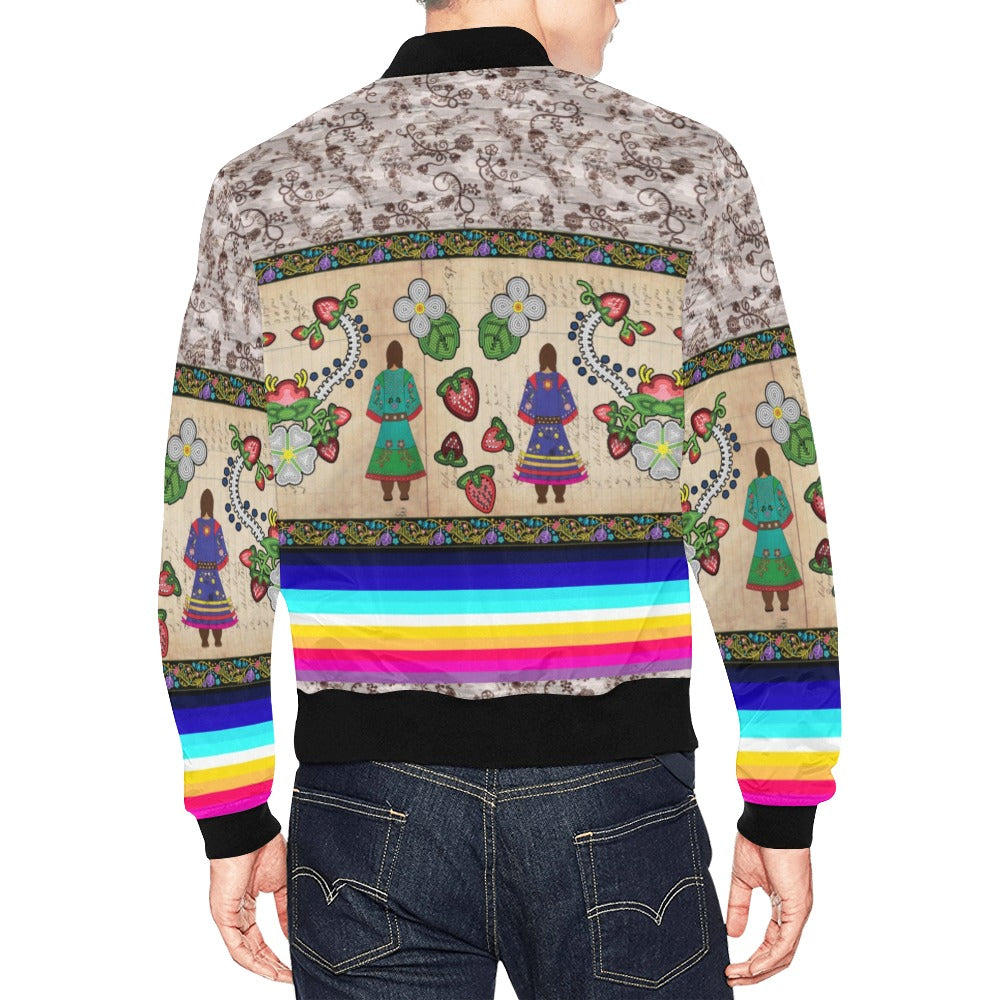 Aunties Gifts All Over Print Bomber Jacket for Men