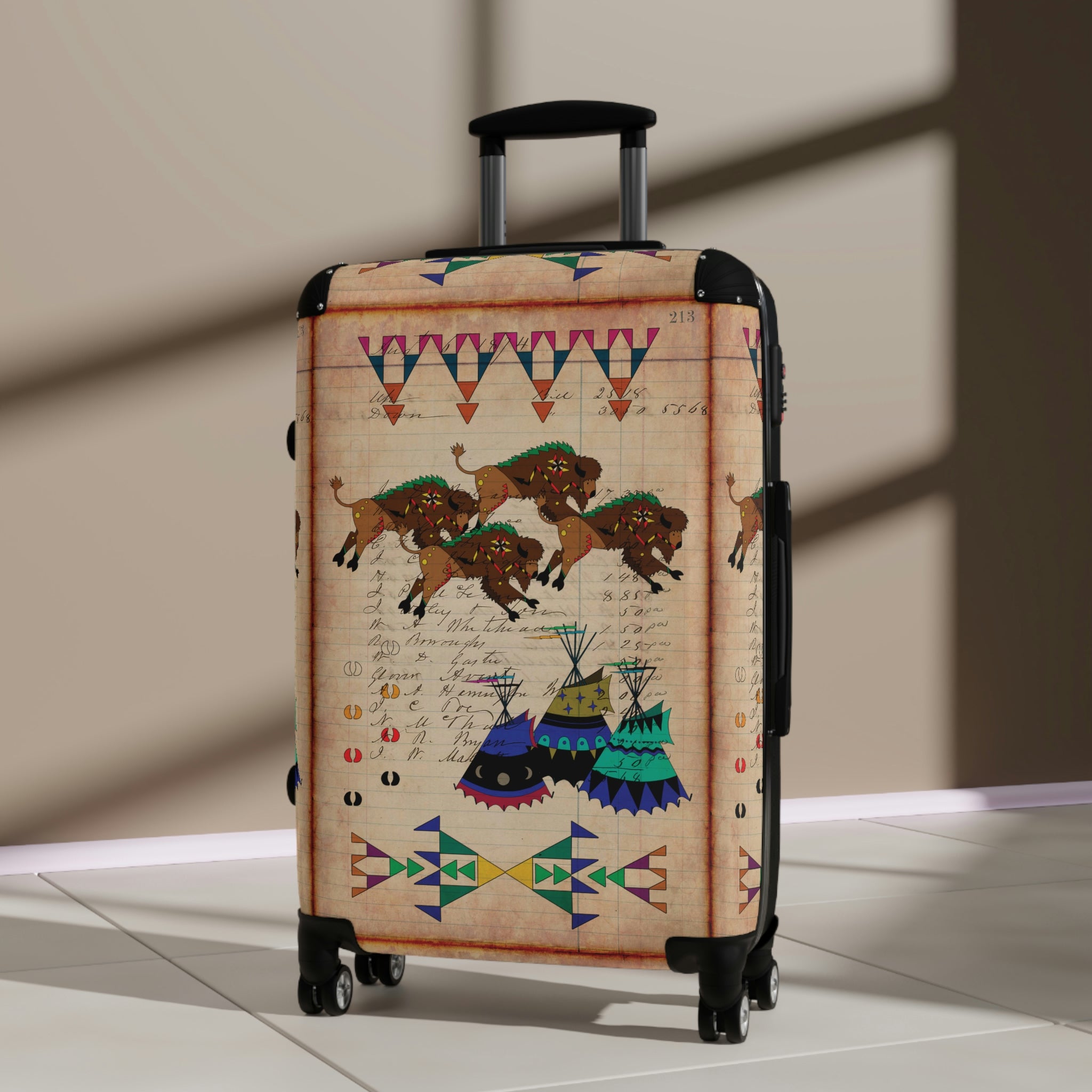 Ledger Buffalos Suitcases