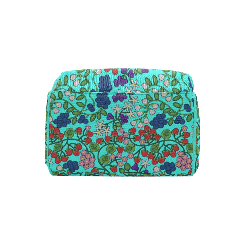 Takwakin Harvest Turquoise Multi-Function Diaper Backpack/Diaper Bag