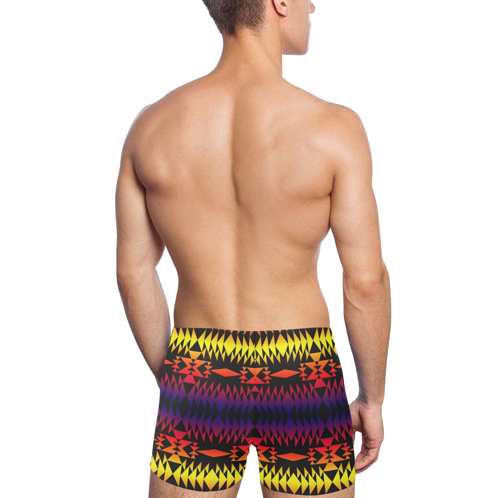 Two Worlds Apart Men's Swimming Trunks