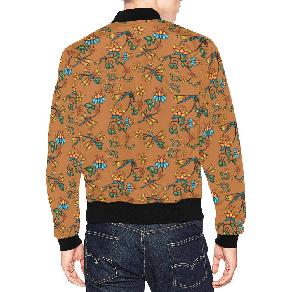 Dragon Lily Sierra Bomber Jacket for Men