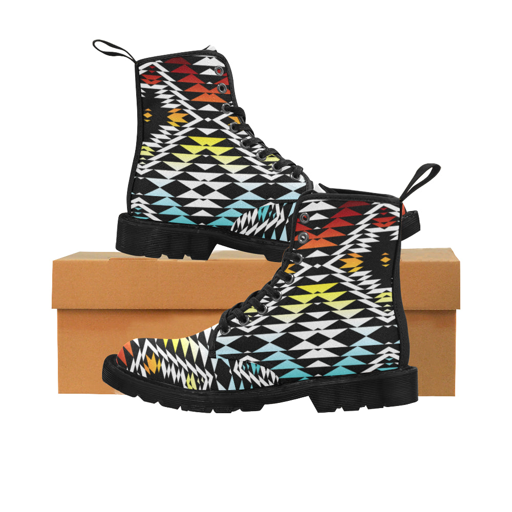 Taos Sunrise Boots for Women (Black)
