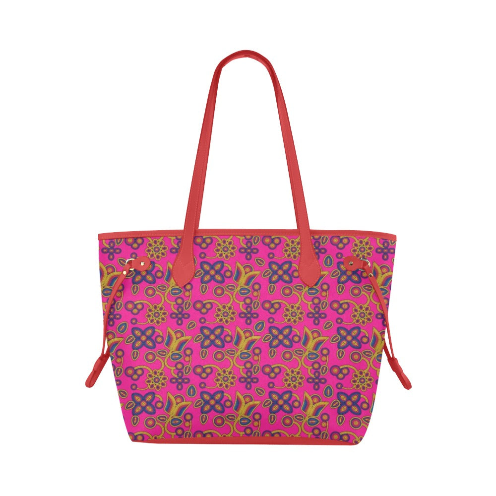 Rainbow Tomorrow Tulip Clover Canvas Tote Bag