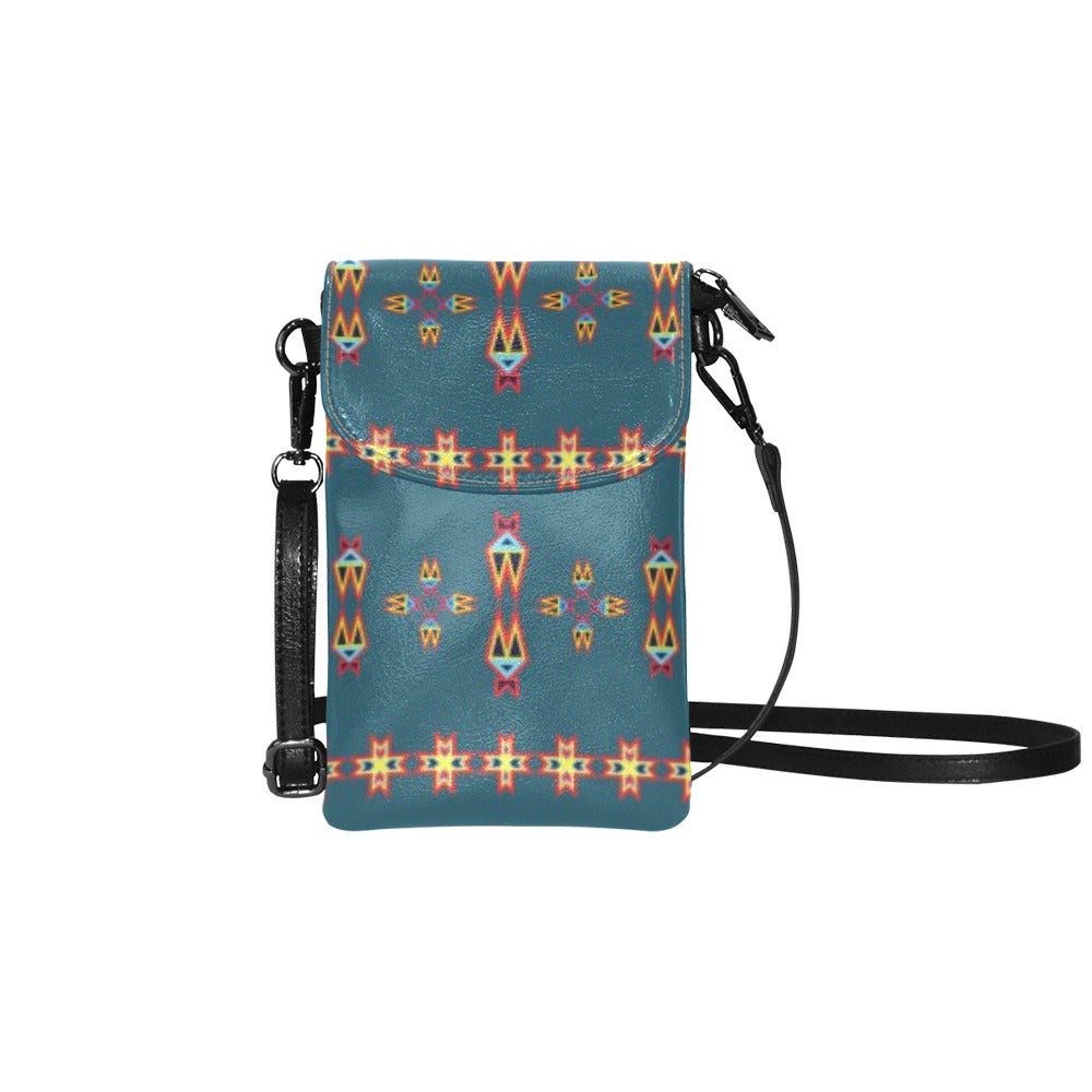 Four Directions Lodges Ocean Small Cell Phone Purse