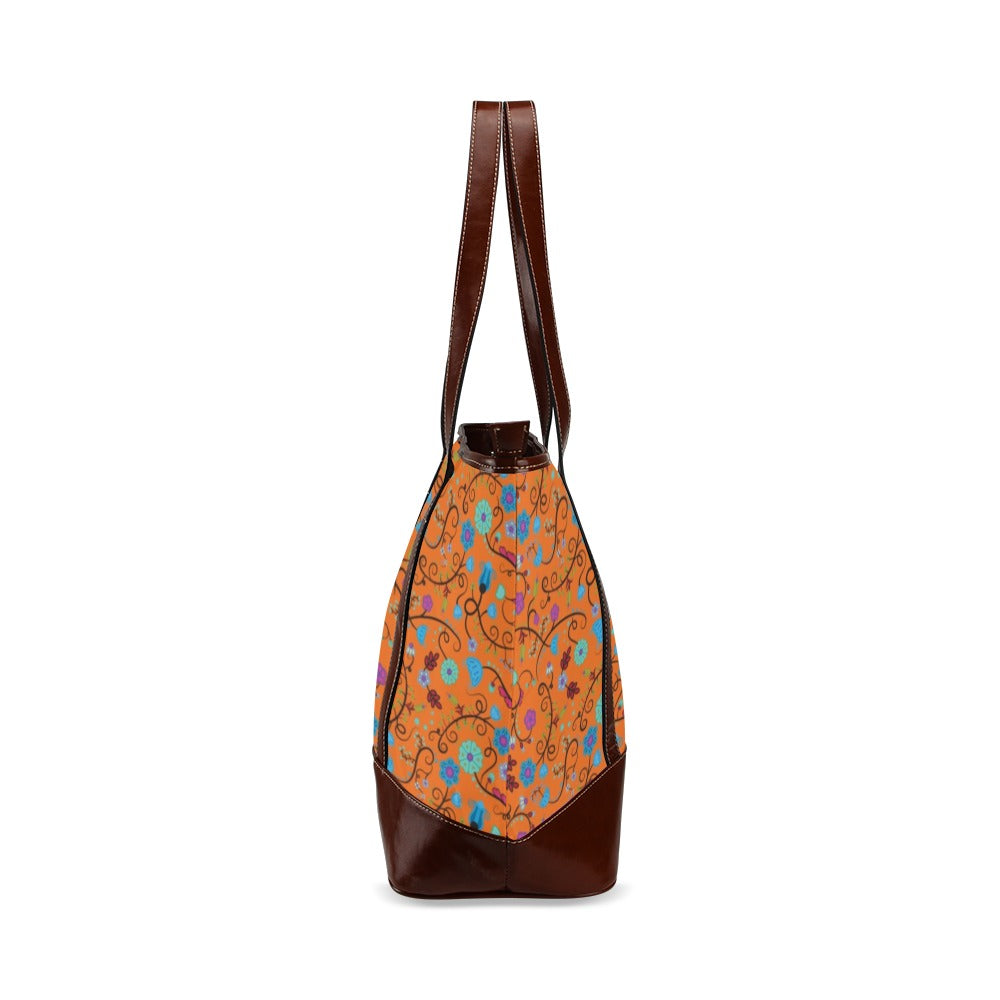 Nipin Blossom Carrot Tote Handbag