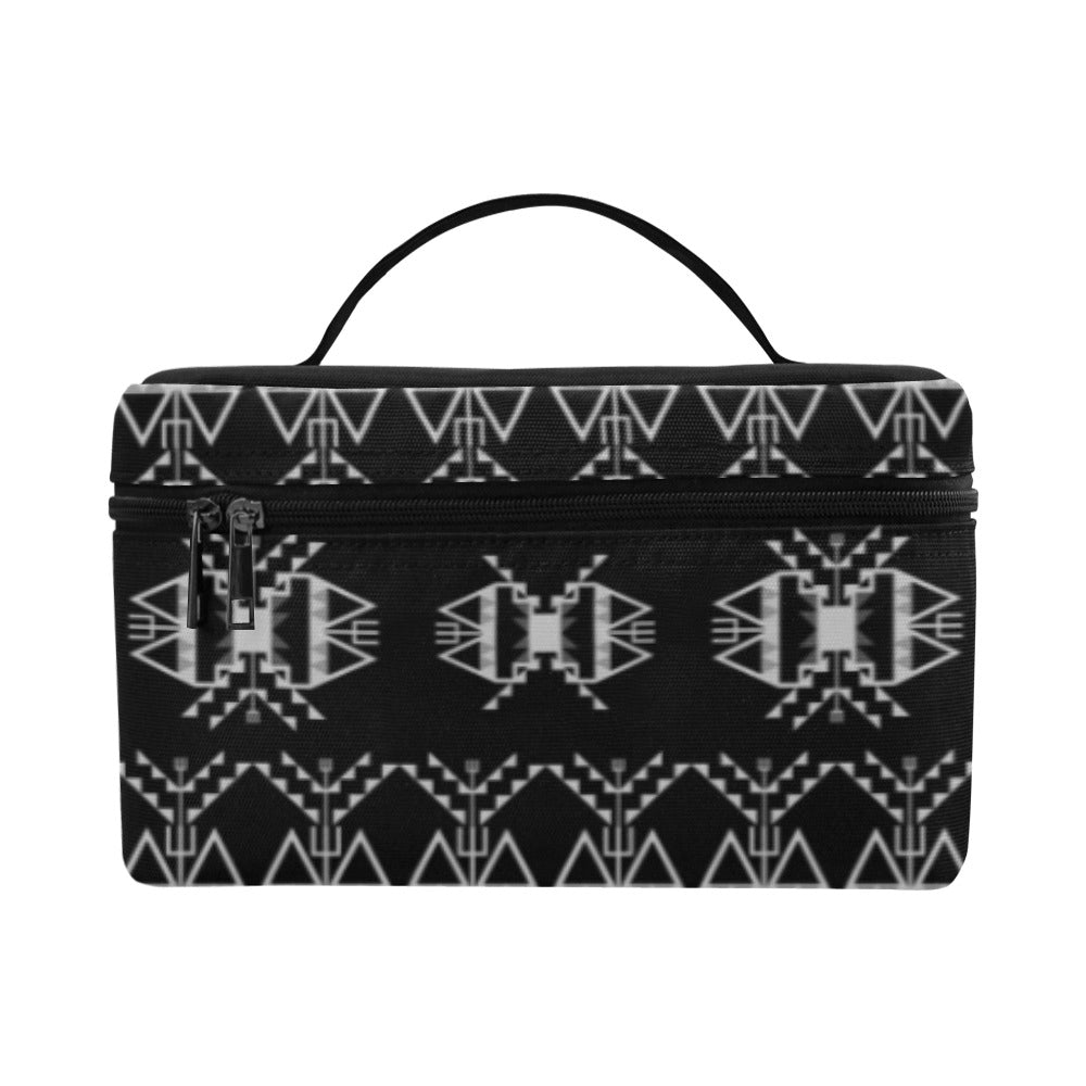 Sacred Trust Black Cosmetic Bag/Large