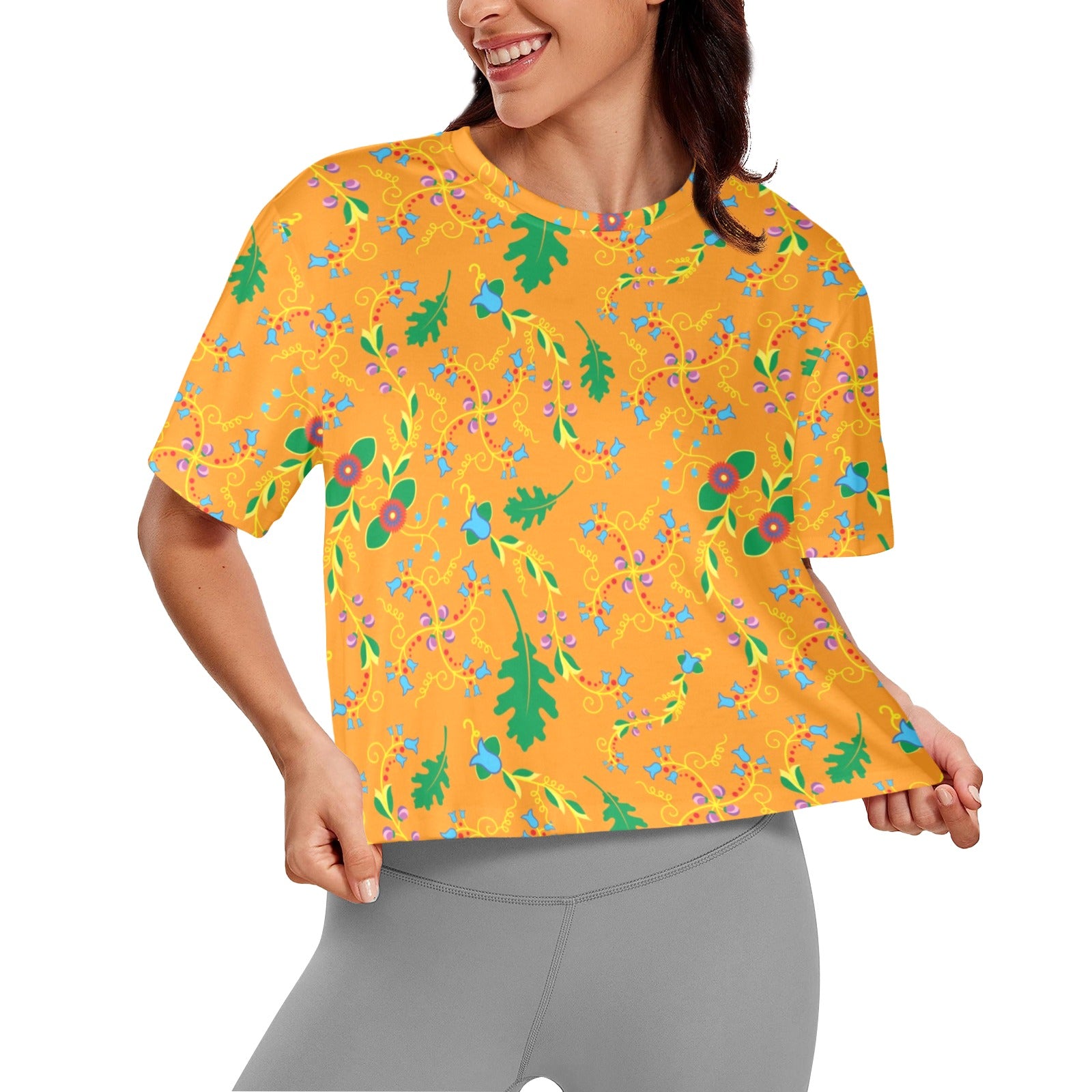 Vine Life Sunshine Women's Cropped T-shirt