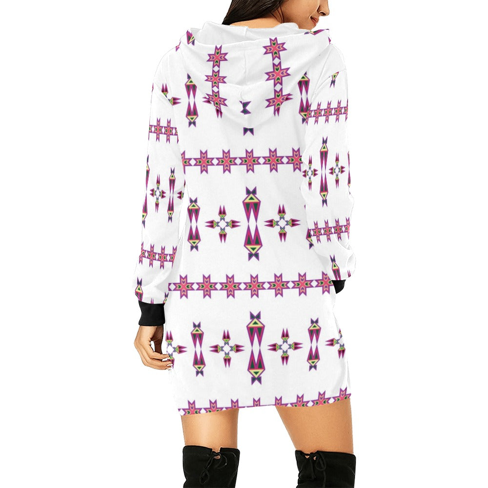 Four Directions Lodge Flurry Hoodie Dress