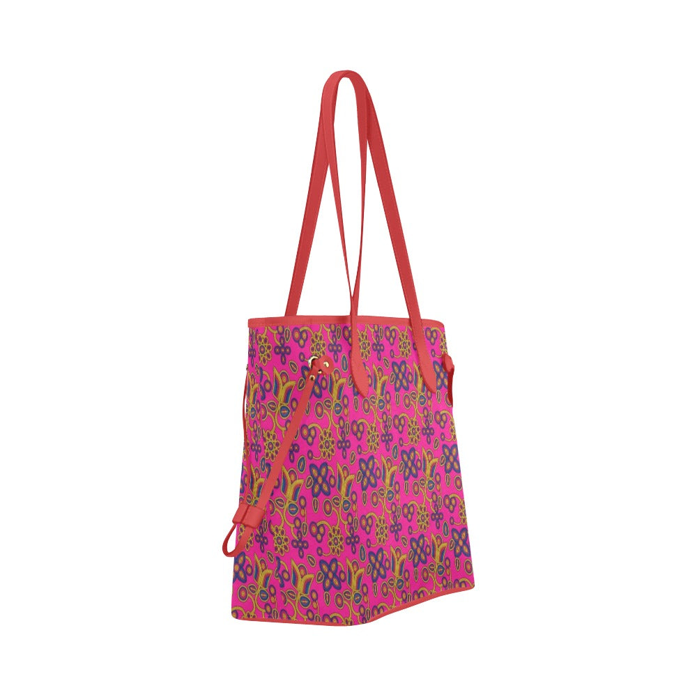 Rainbow Tomorrow Tulip Clover Canvas Tote Bag