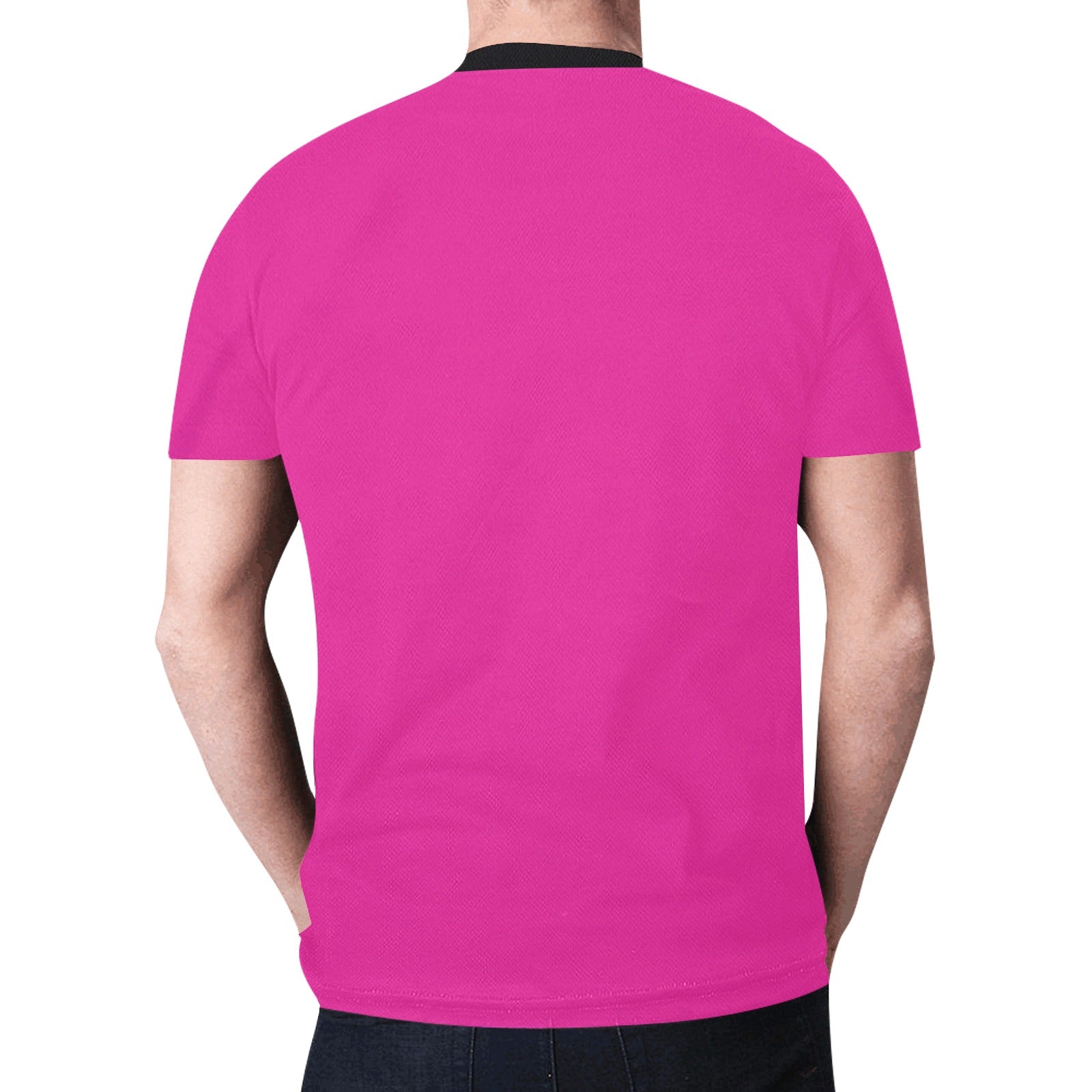 Floral Beaver Spirit Guide (Pink) T-shirt for Men