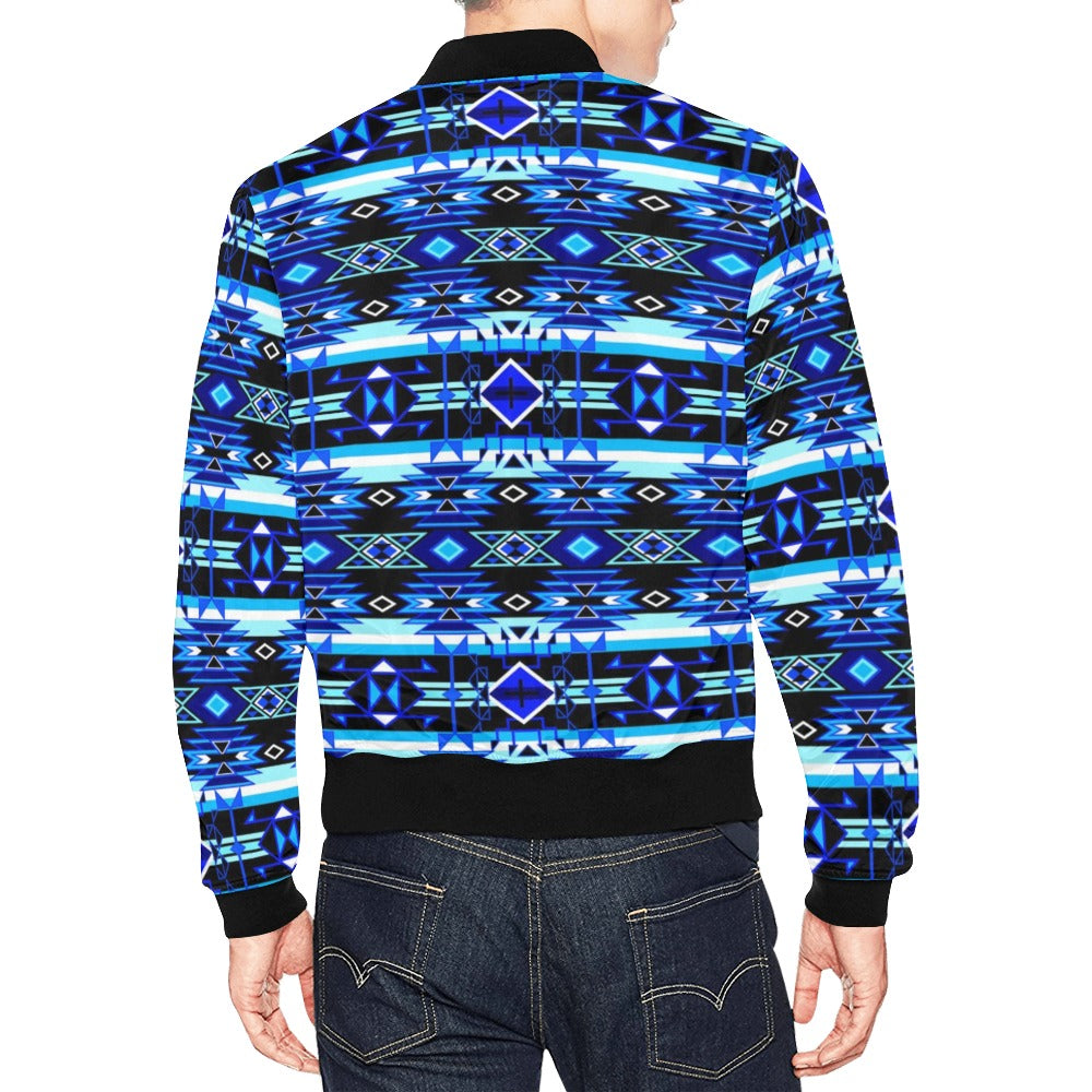 Force of Nature Winter Night Bomber Jacket for Men