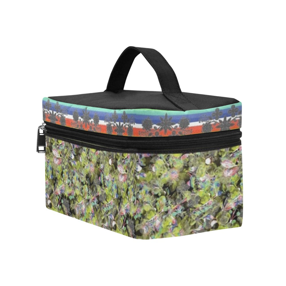 Culture in Nature Green Leaf Cosmetic Bag/Large