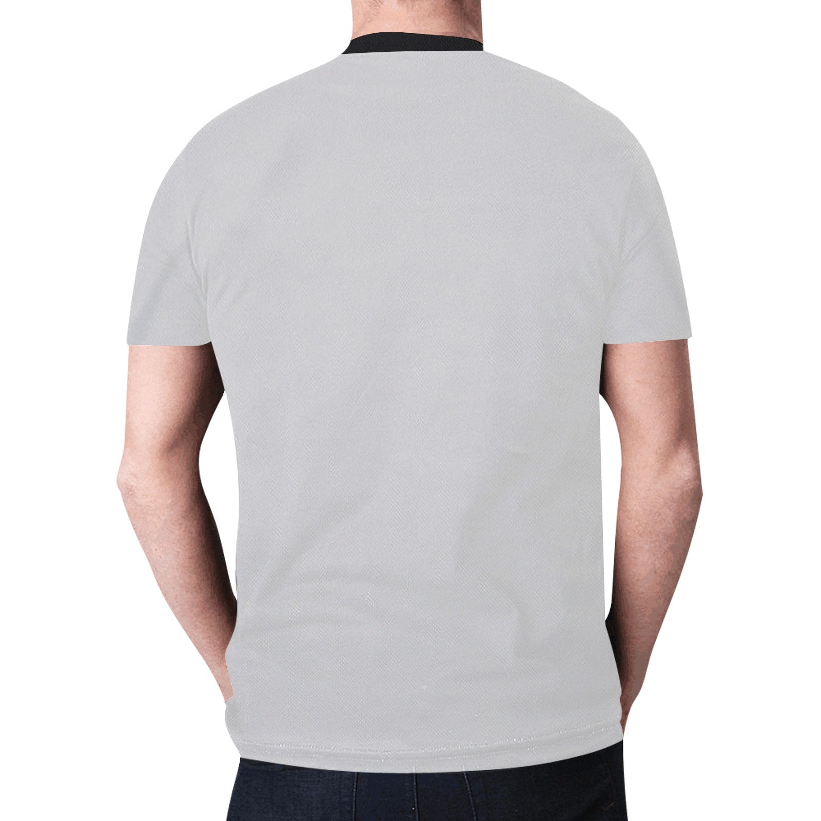 Floral Beaver Spirit Guide (Gray) T-shirt for Men