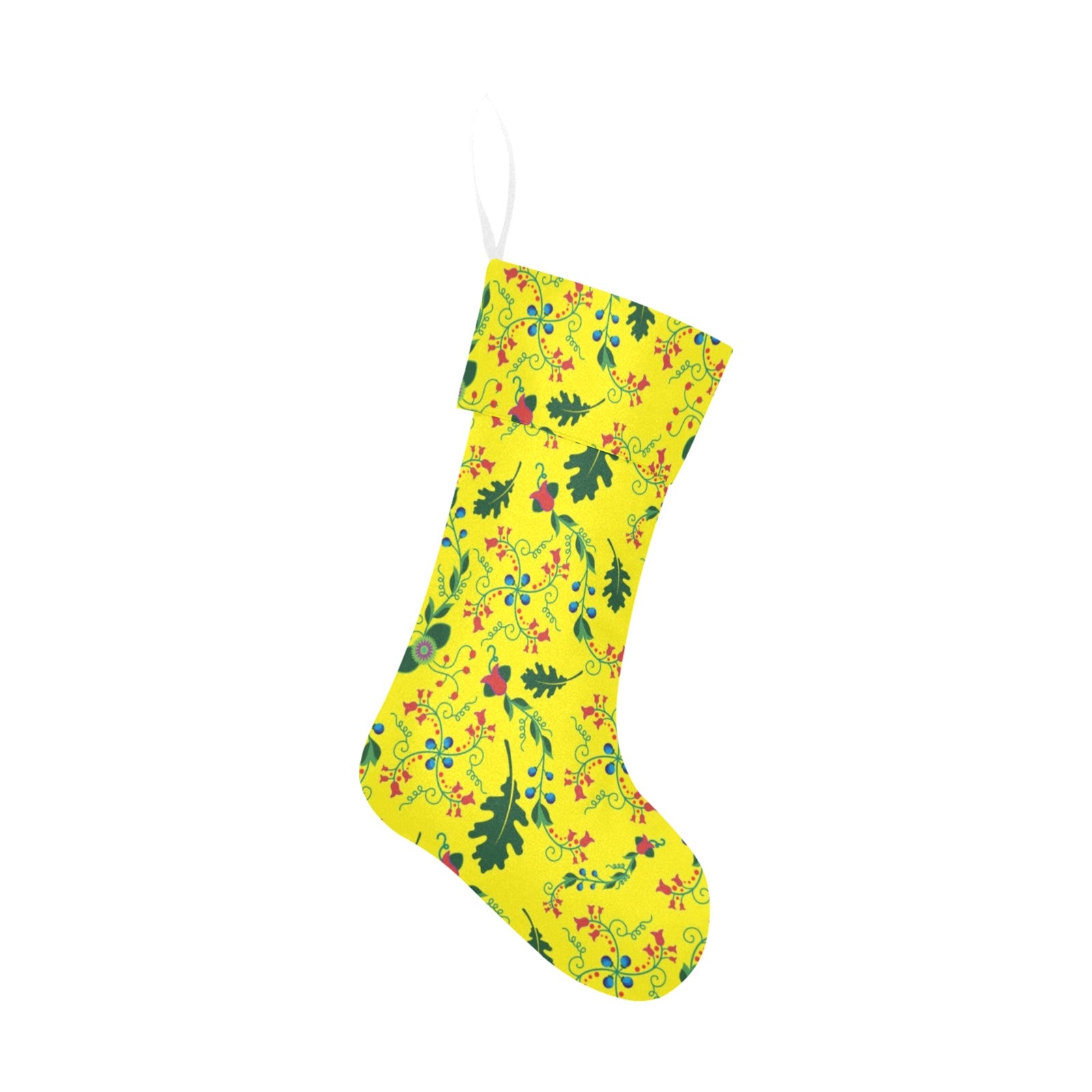 Vine Life Lemon Christmas Stocking