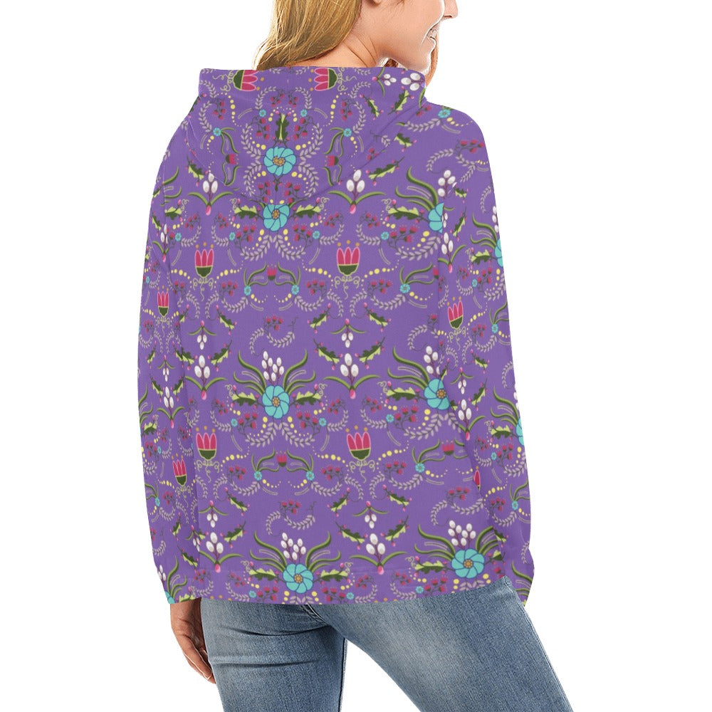First Bloom Royal Hoodie for Women (USA Size)