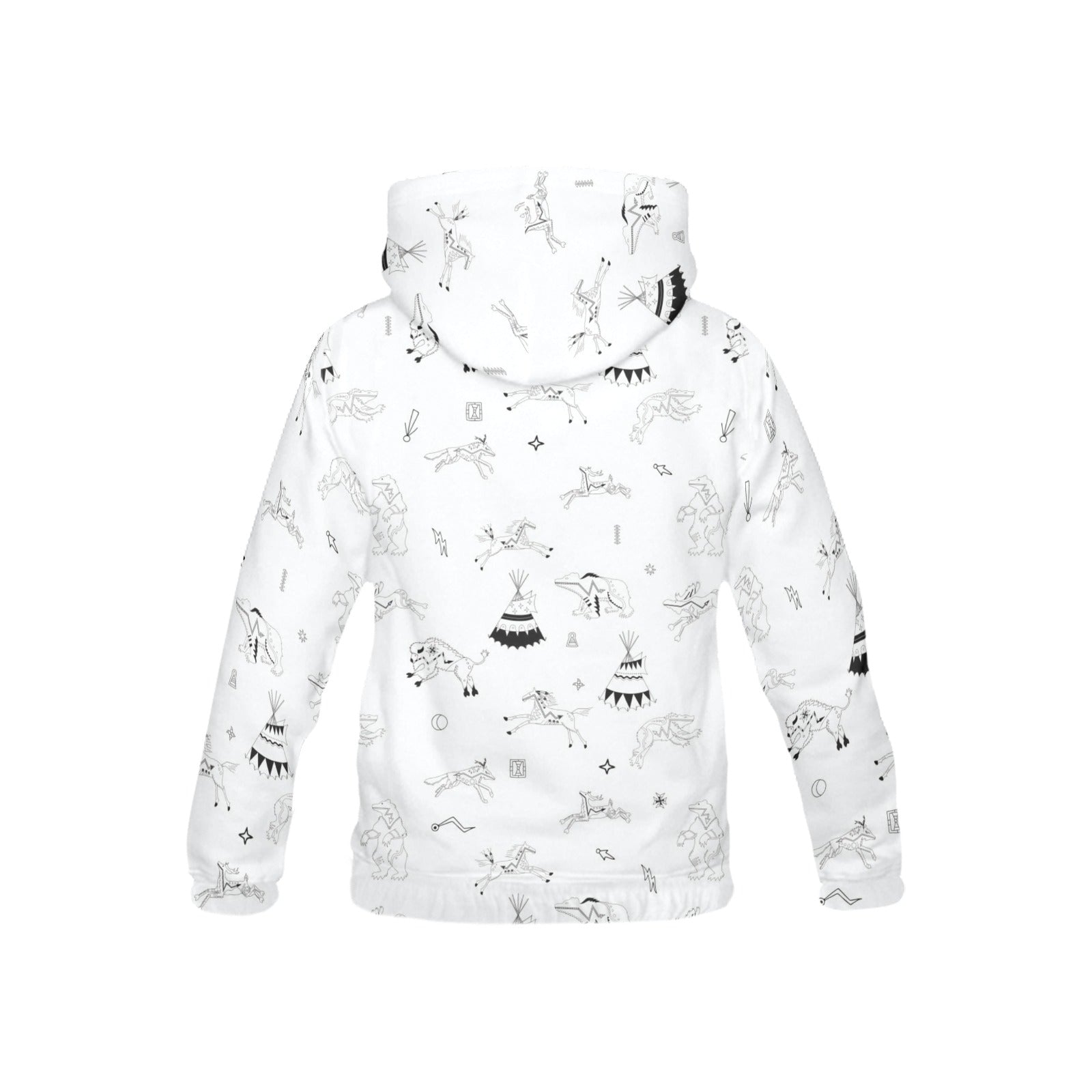 Ledger Dabbles White Hoodie for Kid (USA Size)