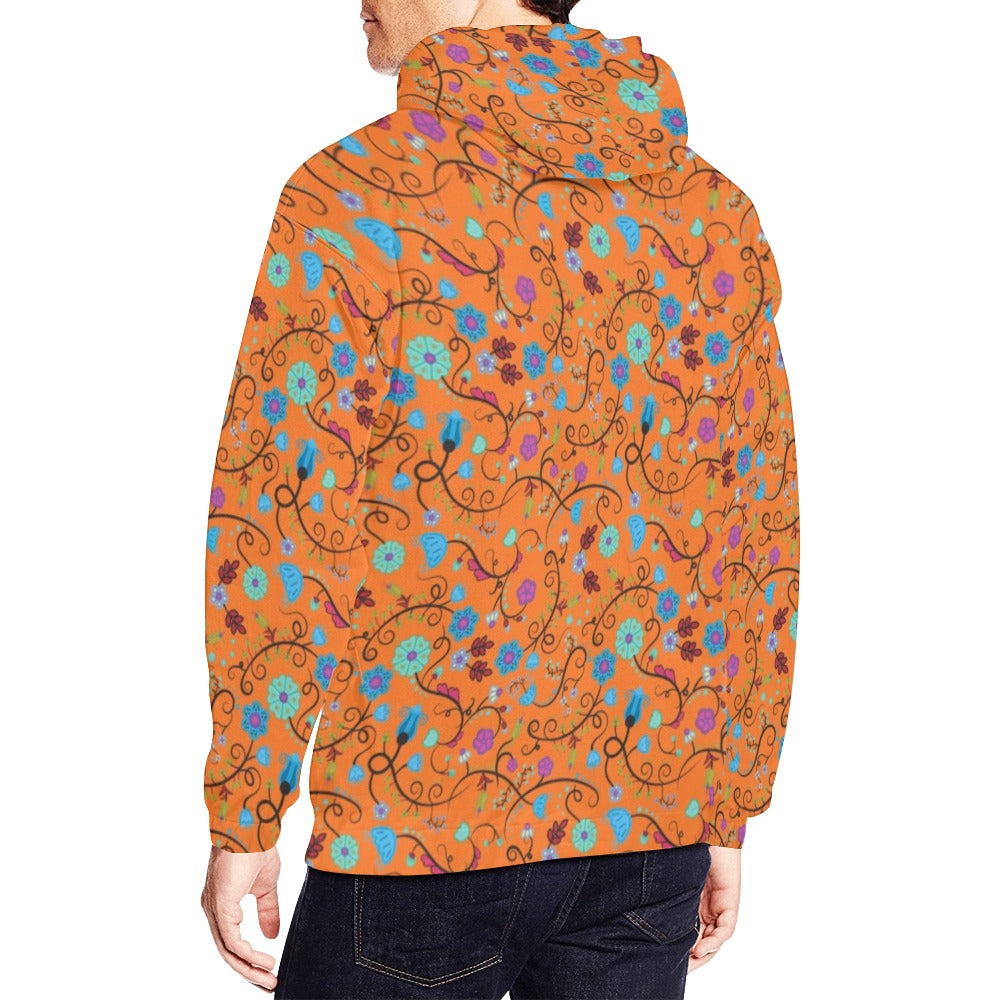 Nipin Blossom Carrot Hoodie for Men (USA Size)