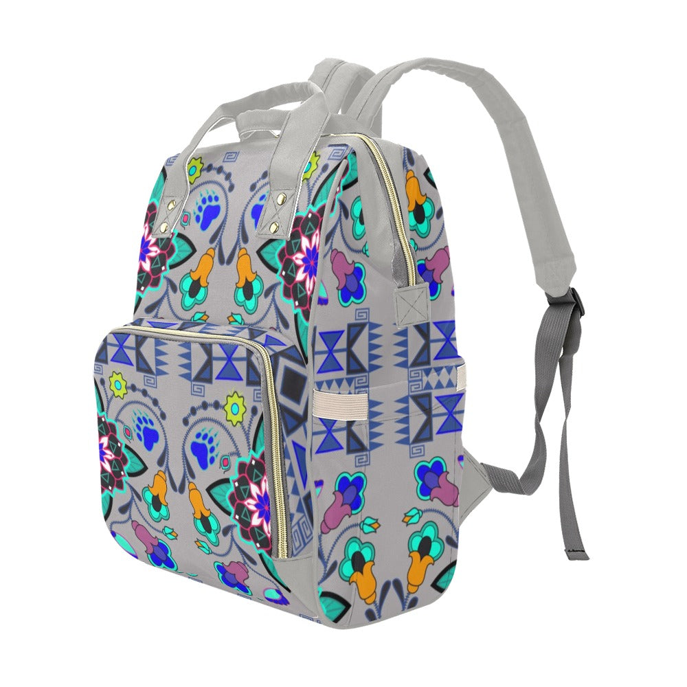 Northern Powwow Men's Traditional Multi-Function Diaper Backpack/Diaper Bag