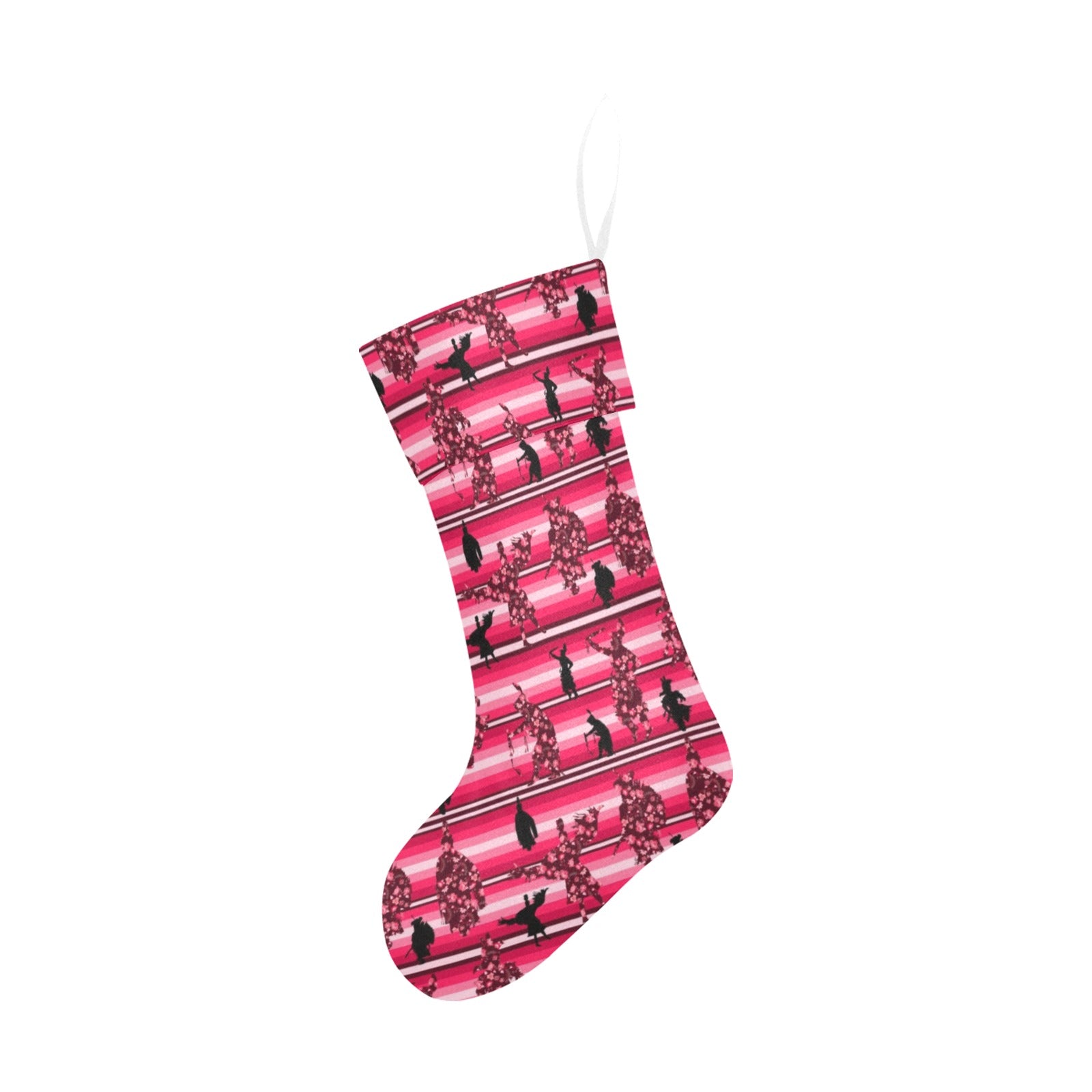 Dancers Floral Amour Christmas Stocking