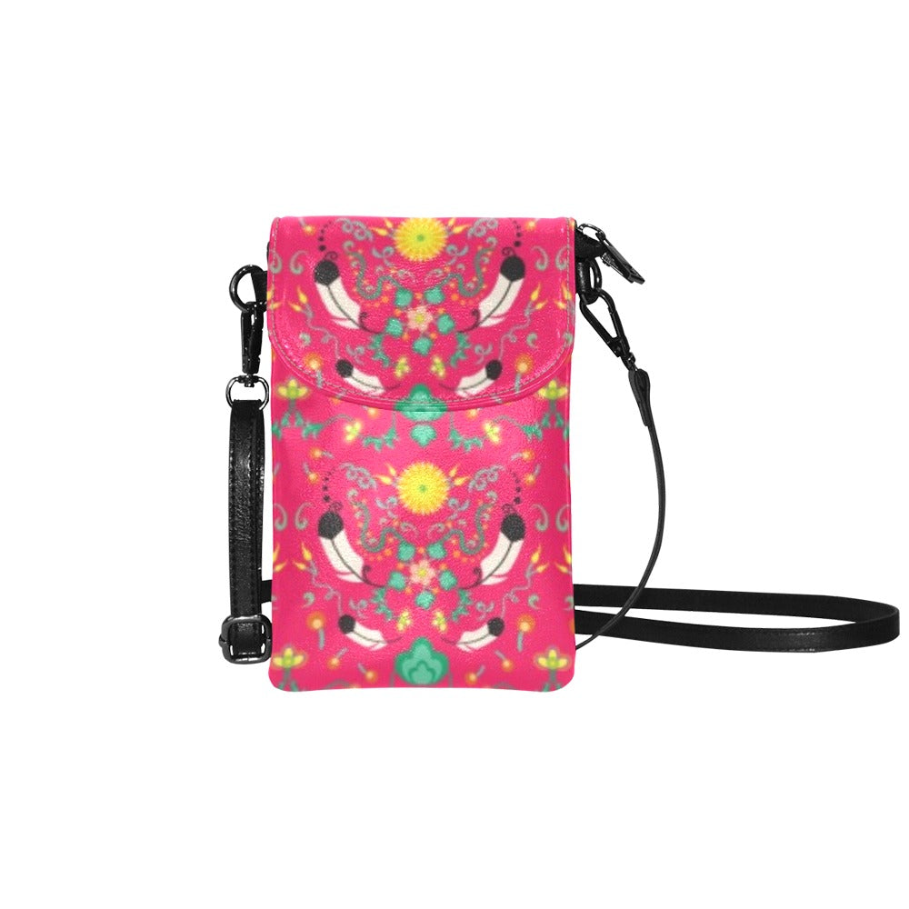 New Growth Pink Small Cell Phone Purse