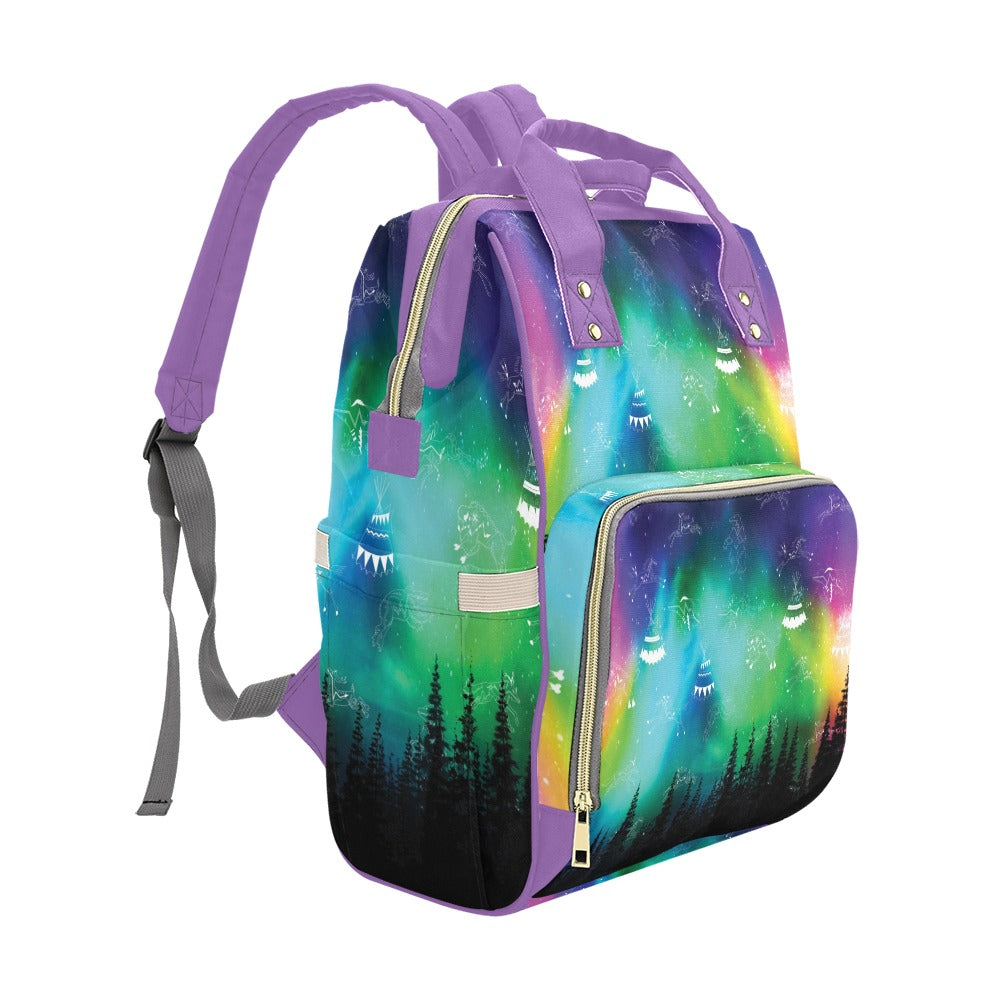 Aurora Medicine Animals Multi-Function Diaper Backpack/Diaper Bag