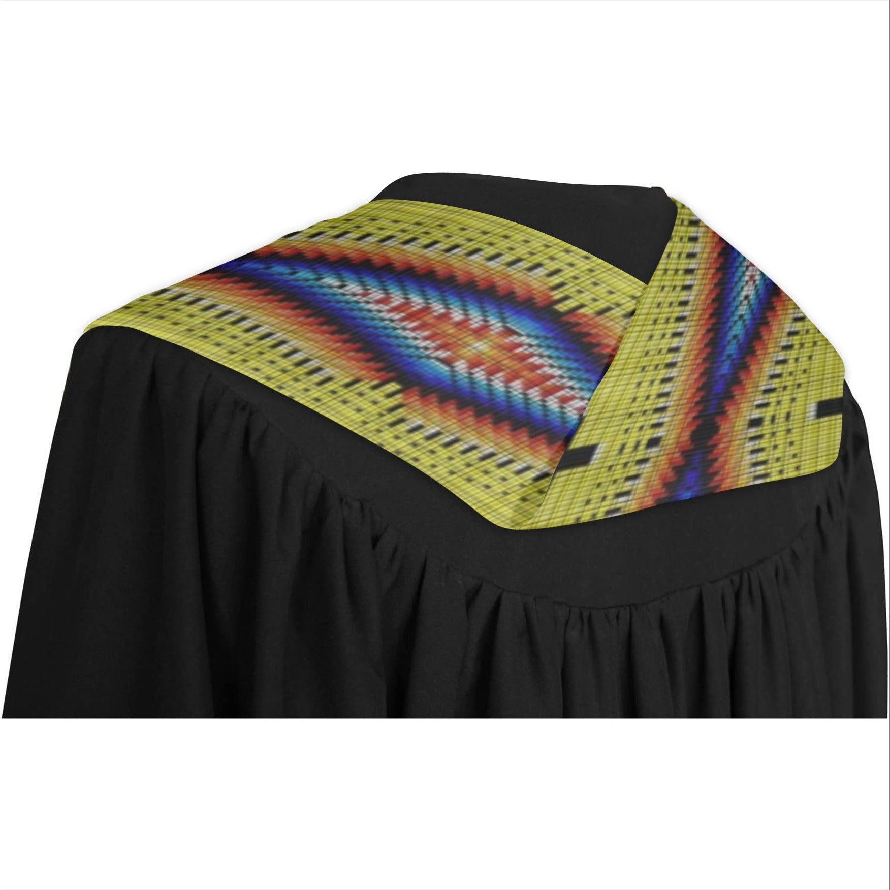 Diamond in the Bluff Yellow Graduation Stole