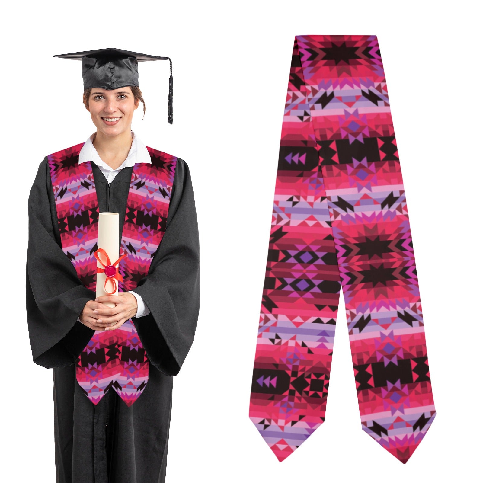 Red Star Graduation Stole