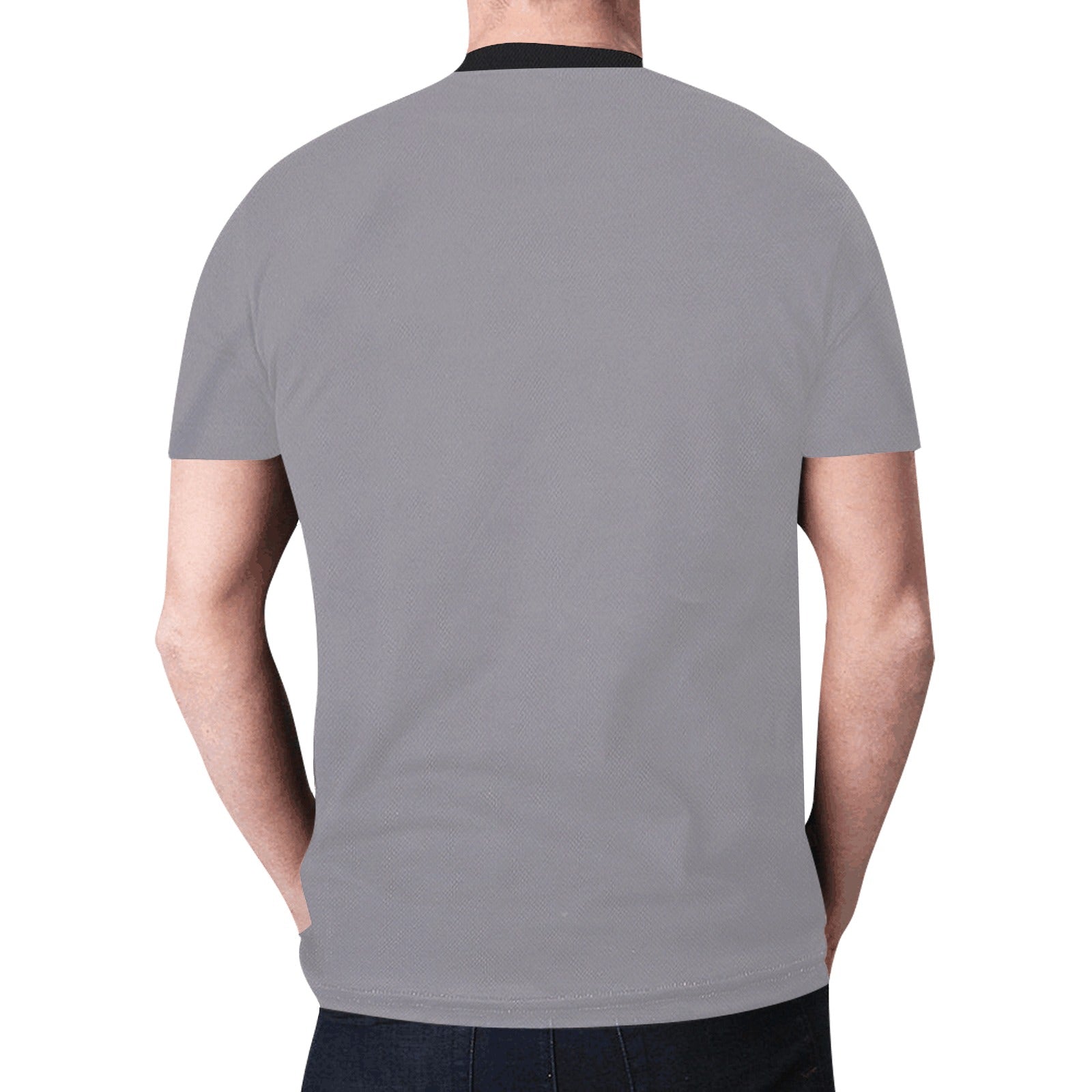 Floral Beaver Spirit Guide (Dark Gray) T-shirt for Men