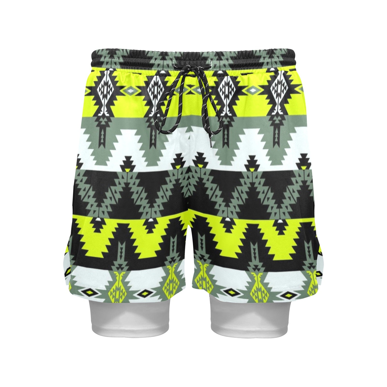Two Spirit Medicine Men's Sports Shorts with Compression Liner