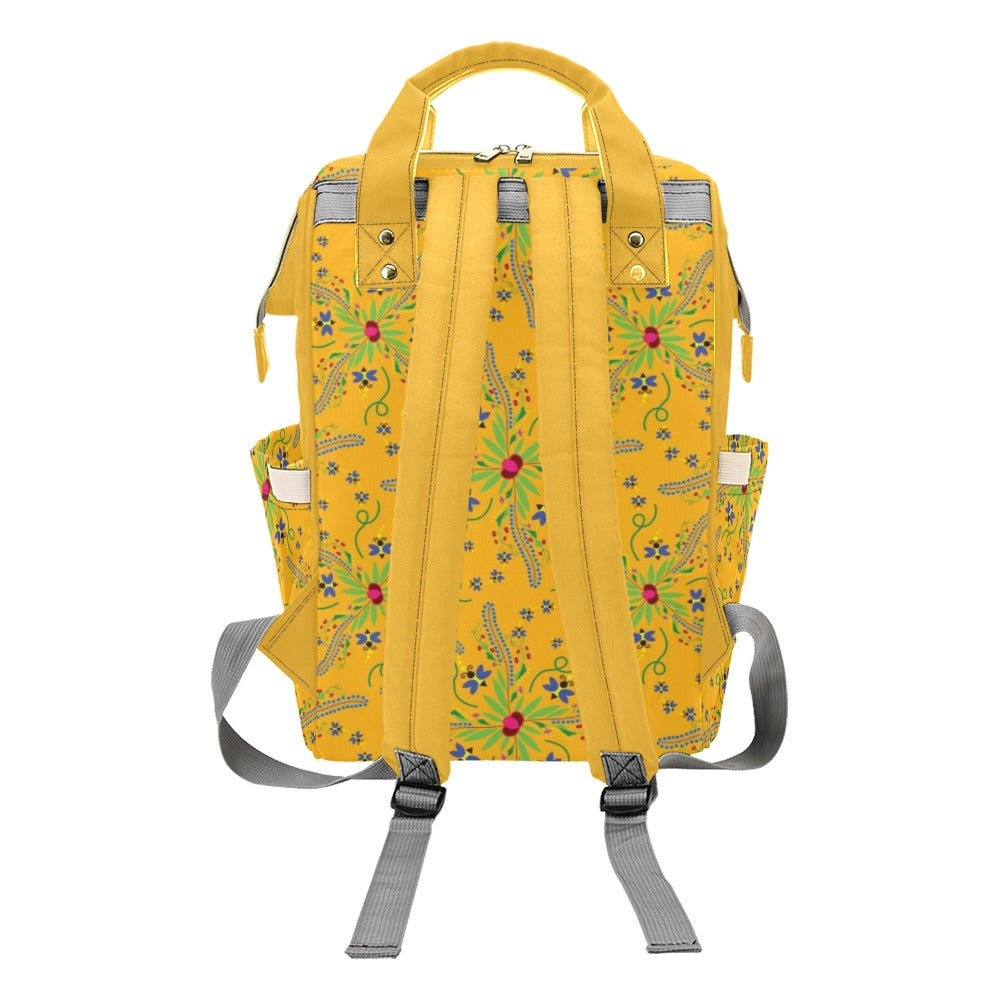 Willow Bee Sunshine Multi-Function Diaper Backpack/Diaper Bag