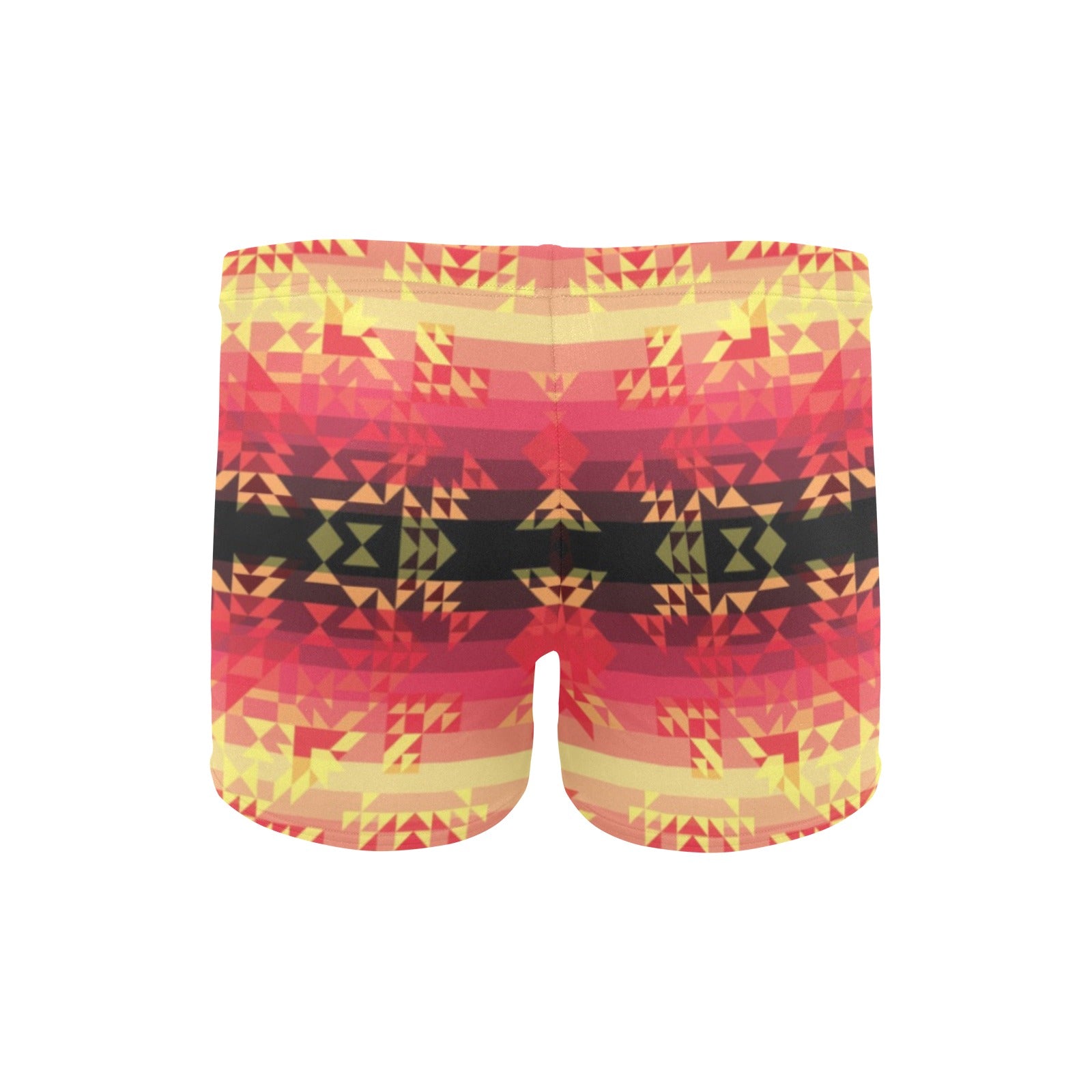 Soleil Fusion Rouge Men's Swimming Trunks