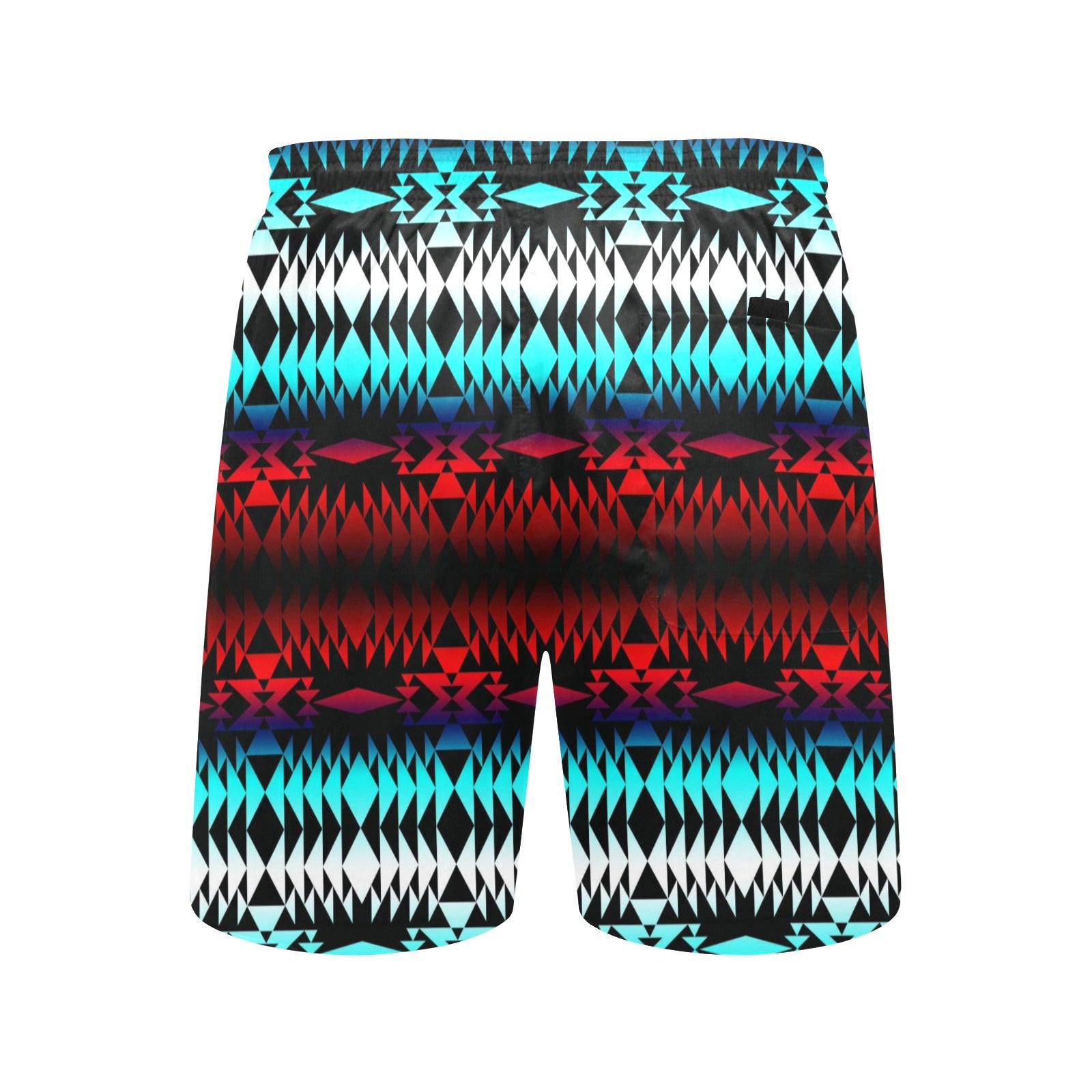 In Between Two Worlds Men's Mid-Length Beach Shorts