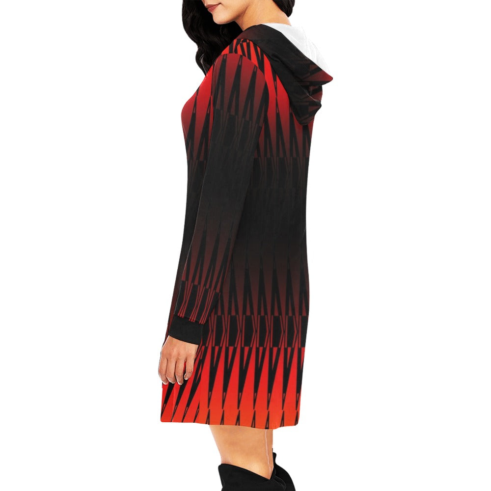 Fire Rattler Horizon Hoodie Dress