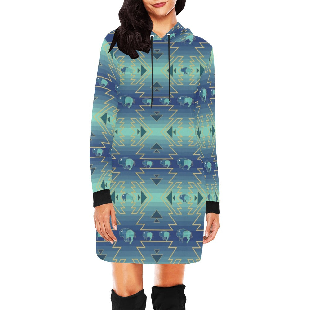 Buffalo Run Hoodie Dress