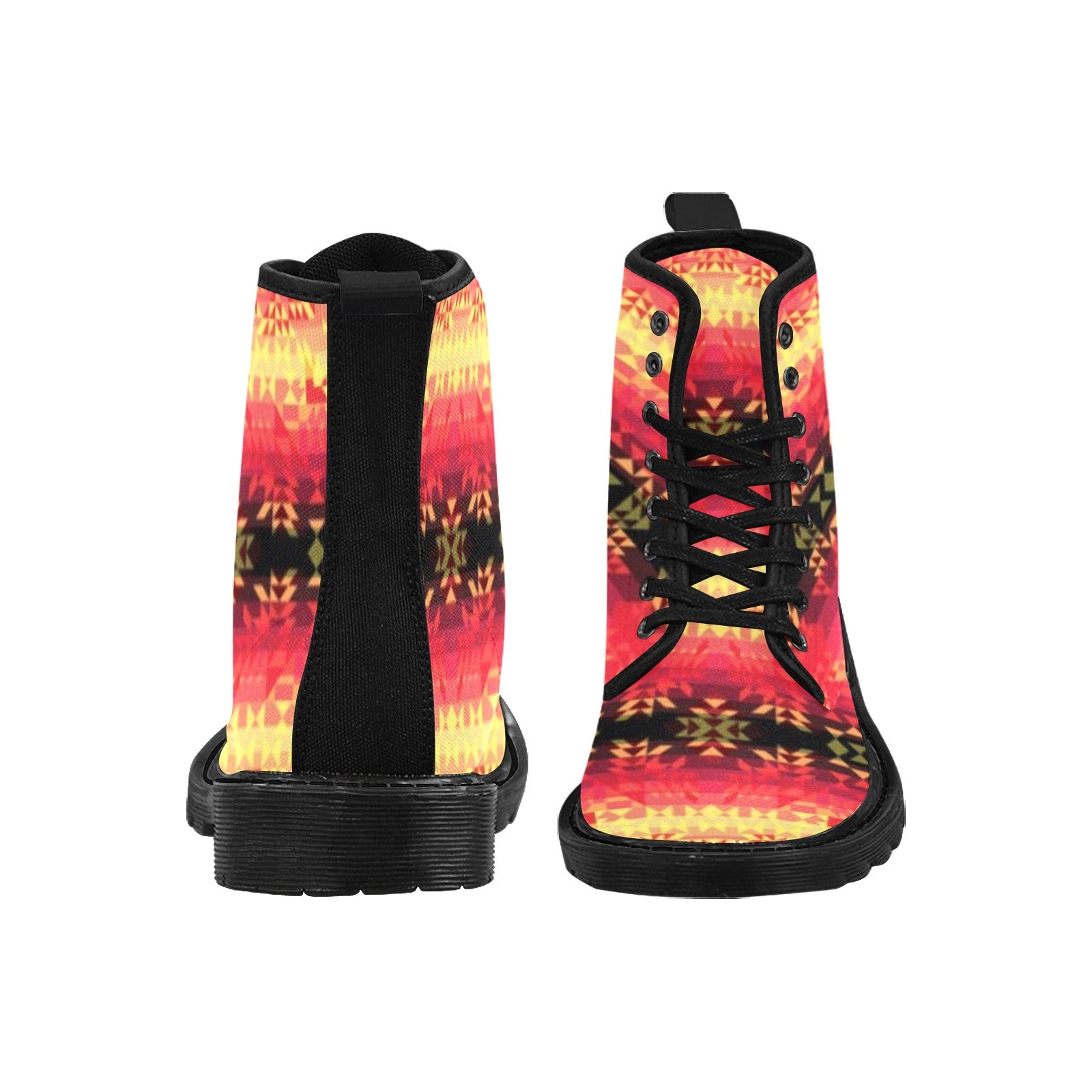 Soleil Fusion Rouge Boots for Women (Black)