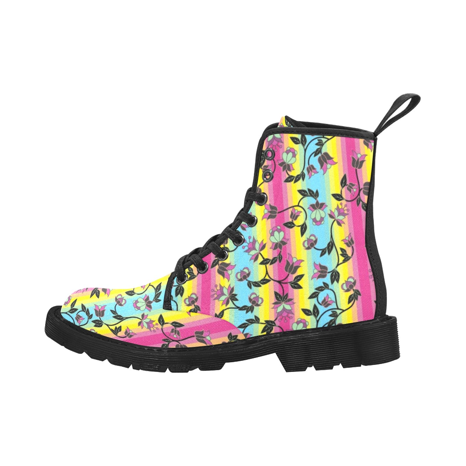 Powwow Carnival Boots for Women (Black)