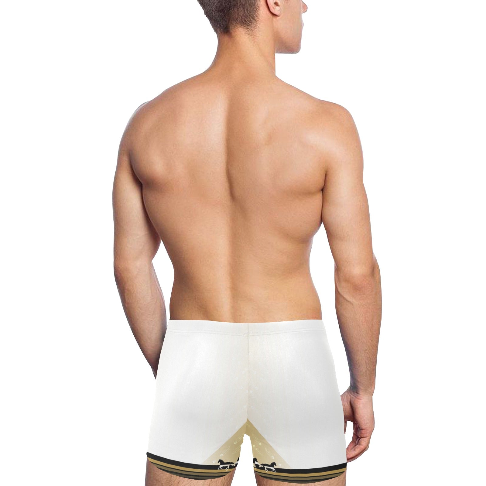 Stallion Skyline Men's Swimming Trunks