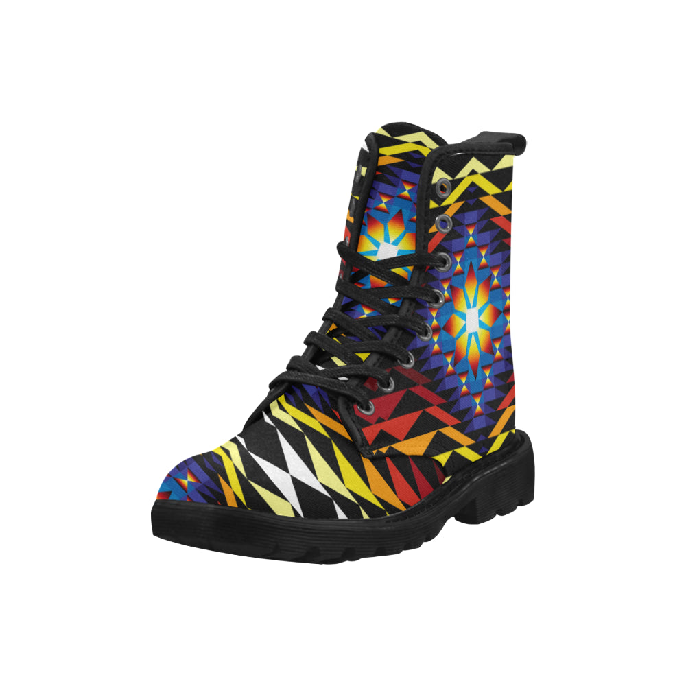 Sunset Blanket Boots for Women (Black)