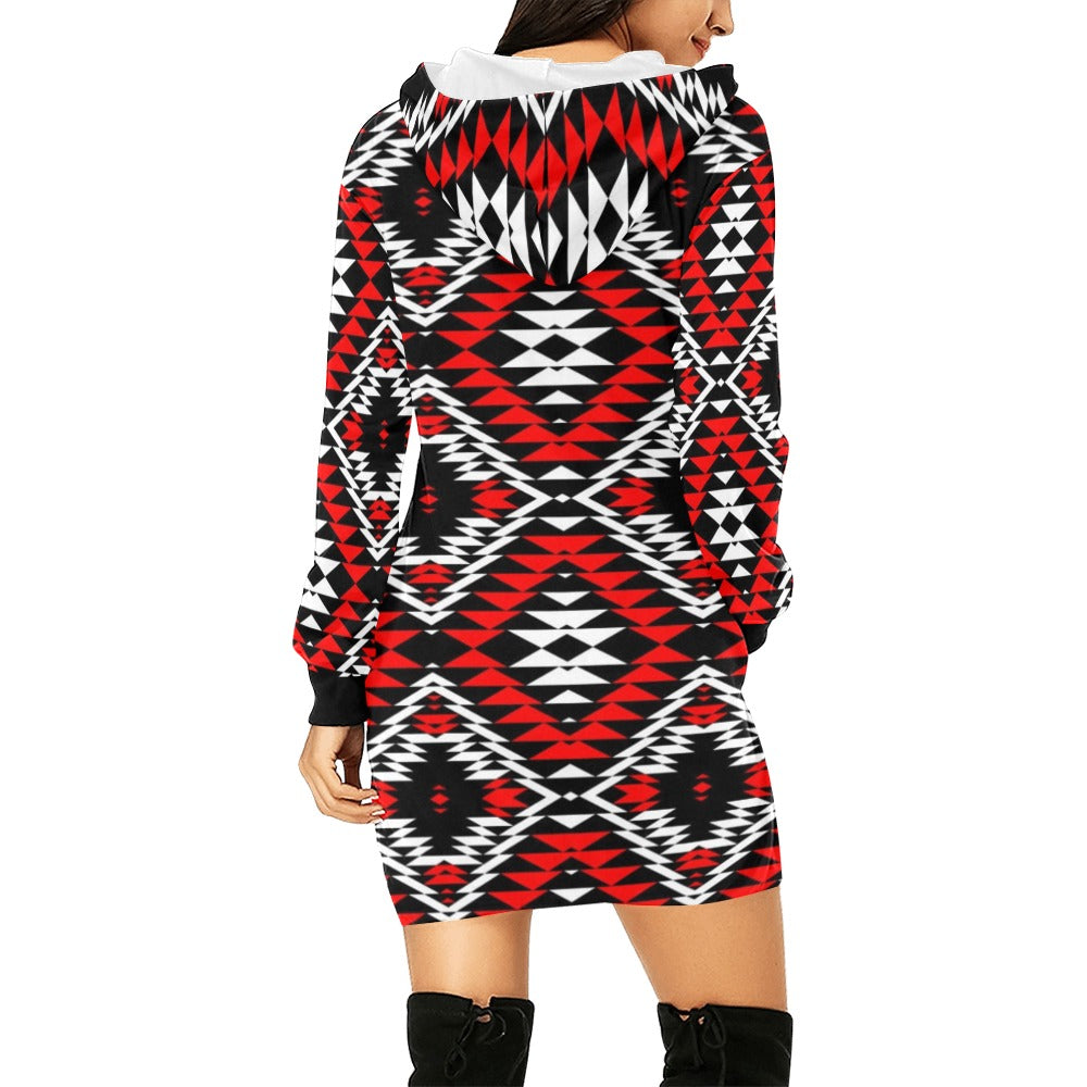 Taos Wool Hoodie Dress