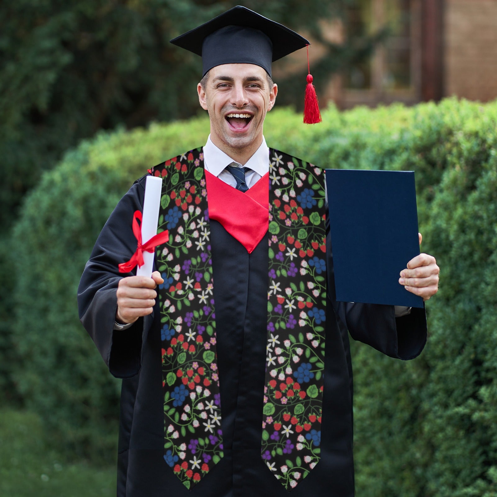 Takwakin Harvest Midnight Graduation Stole