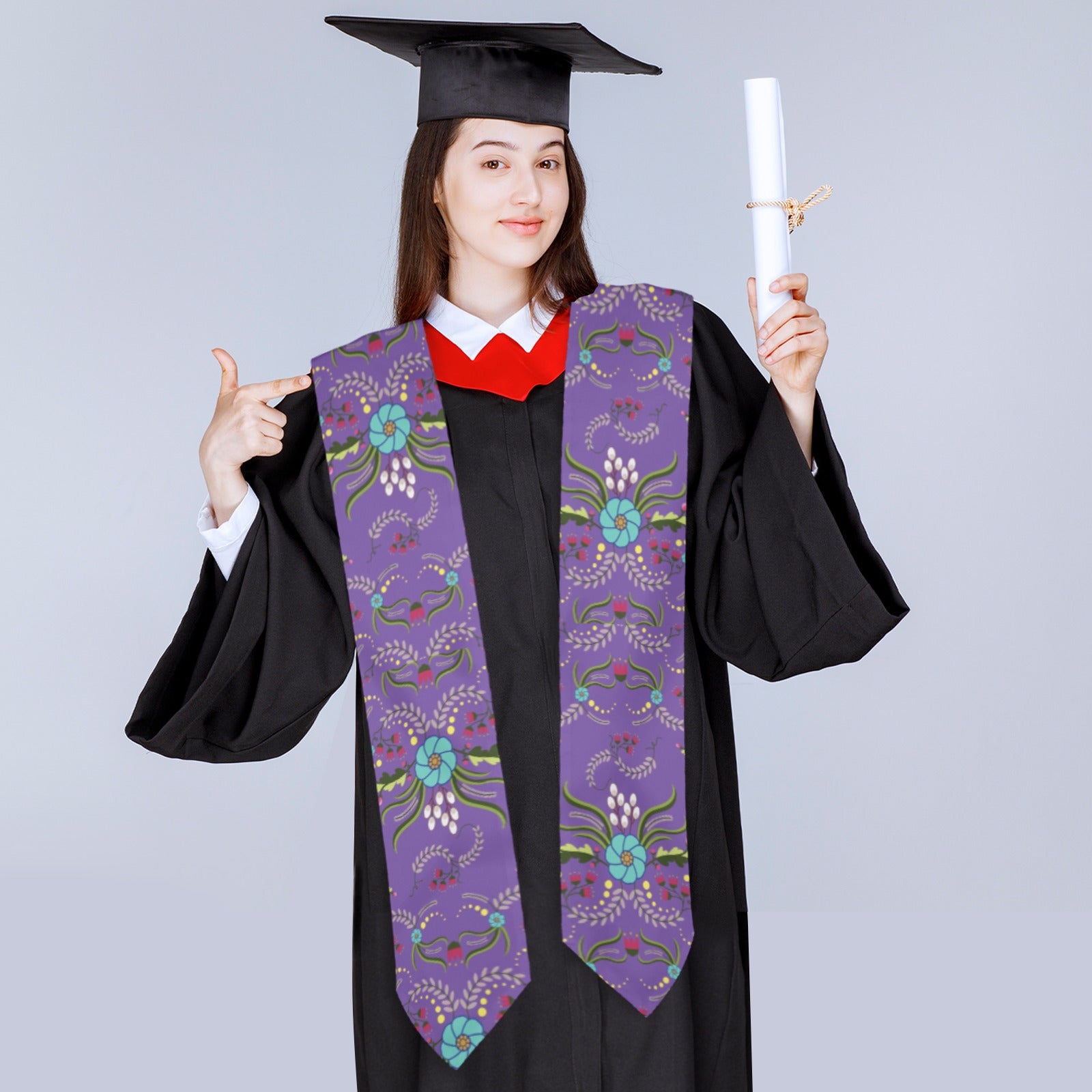 First Bloom Royal Graduation Stole